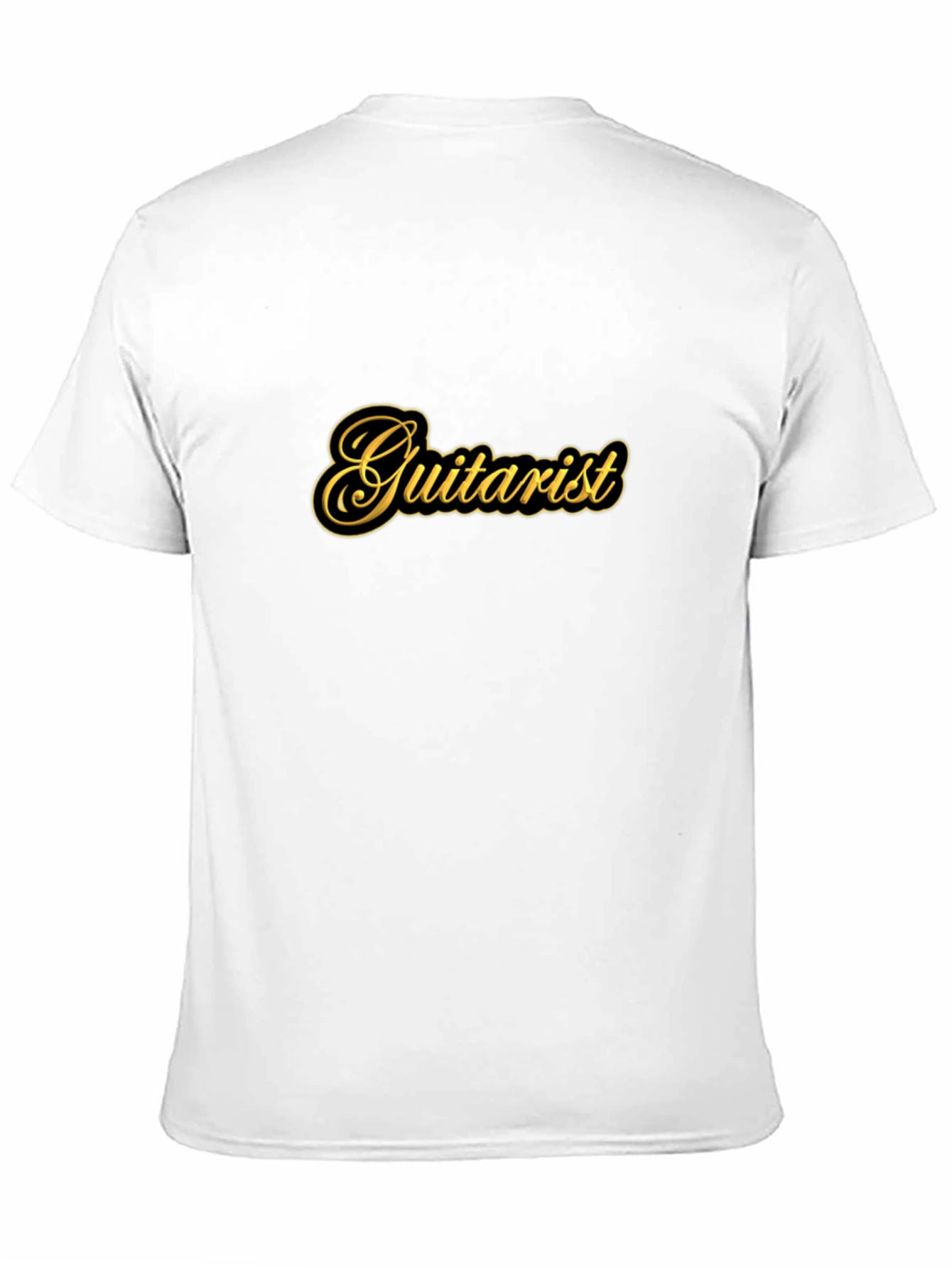 Guitarist Black T-Shirt - Music Lover Tee