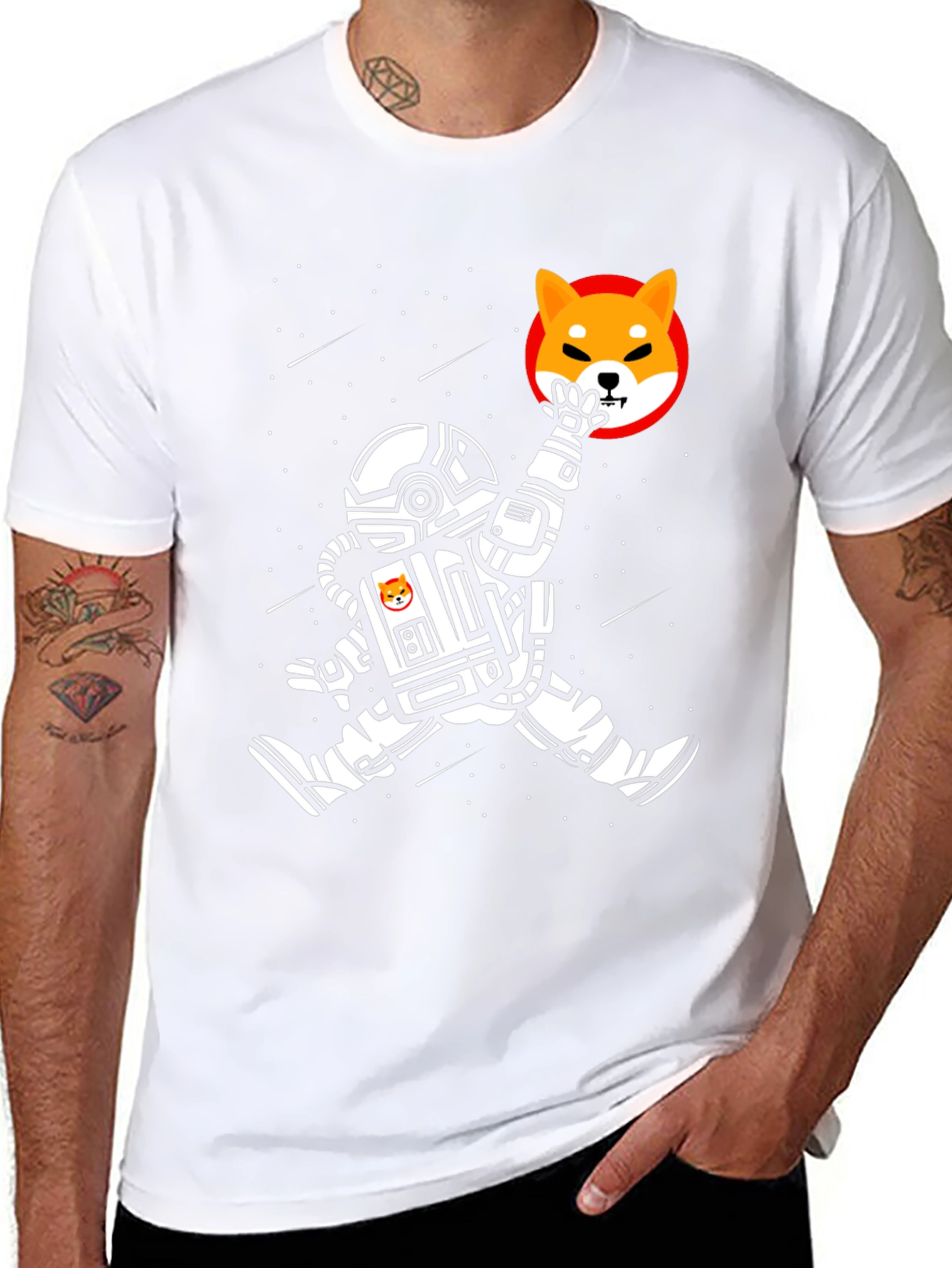 Astronaut Shiba Inu T-Shirt