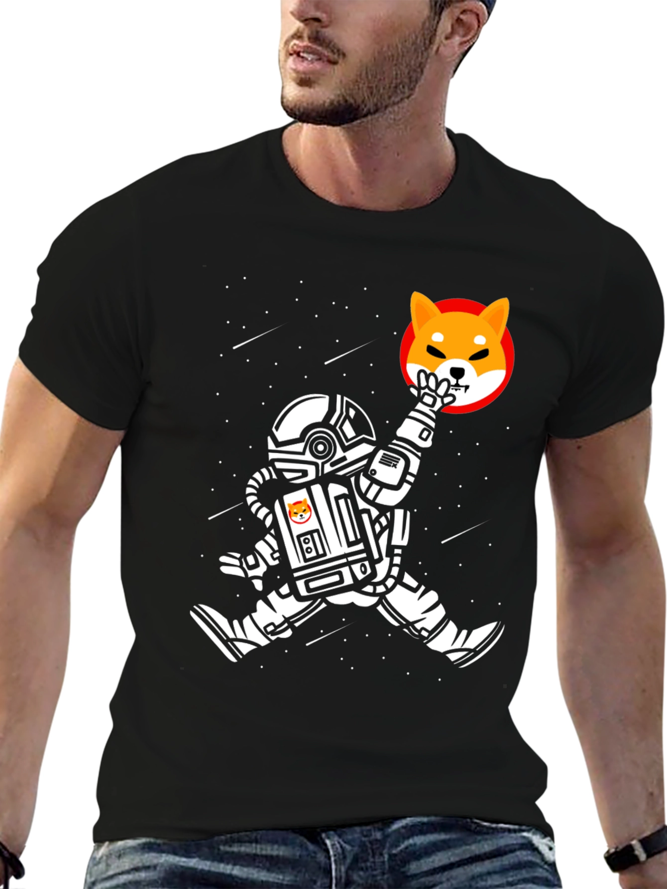 Astronaut Shiba Inu T-Shirt