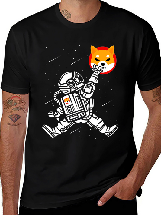 Astronaut Shiba Inu T-Shirt