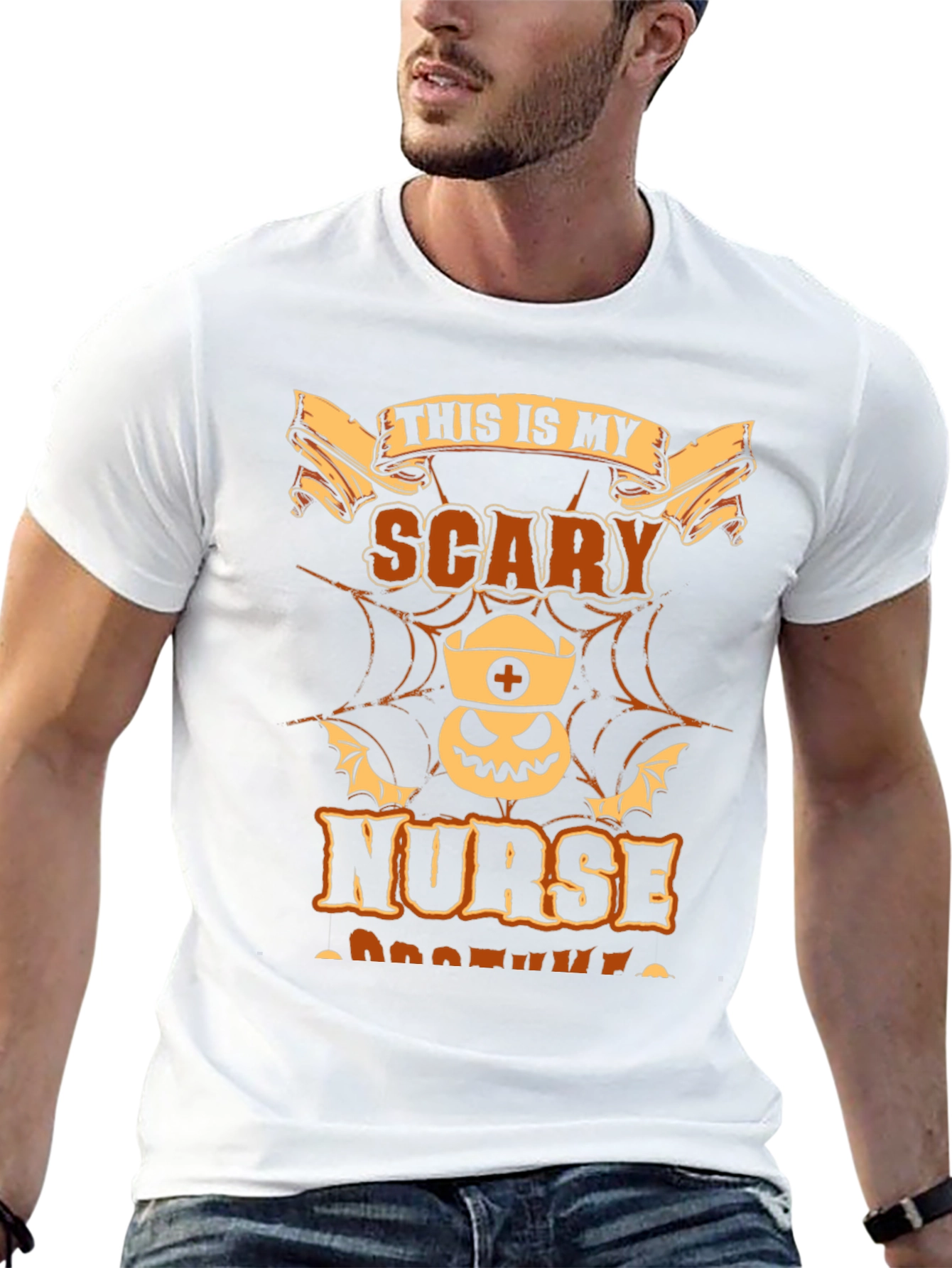 Scary Nurse Halloween T-Shirt