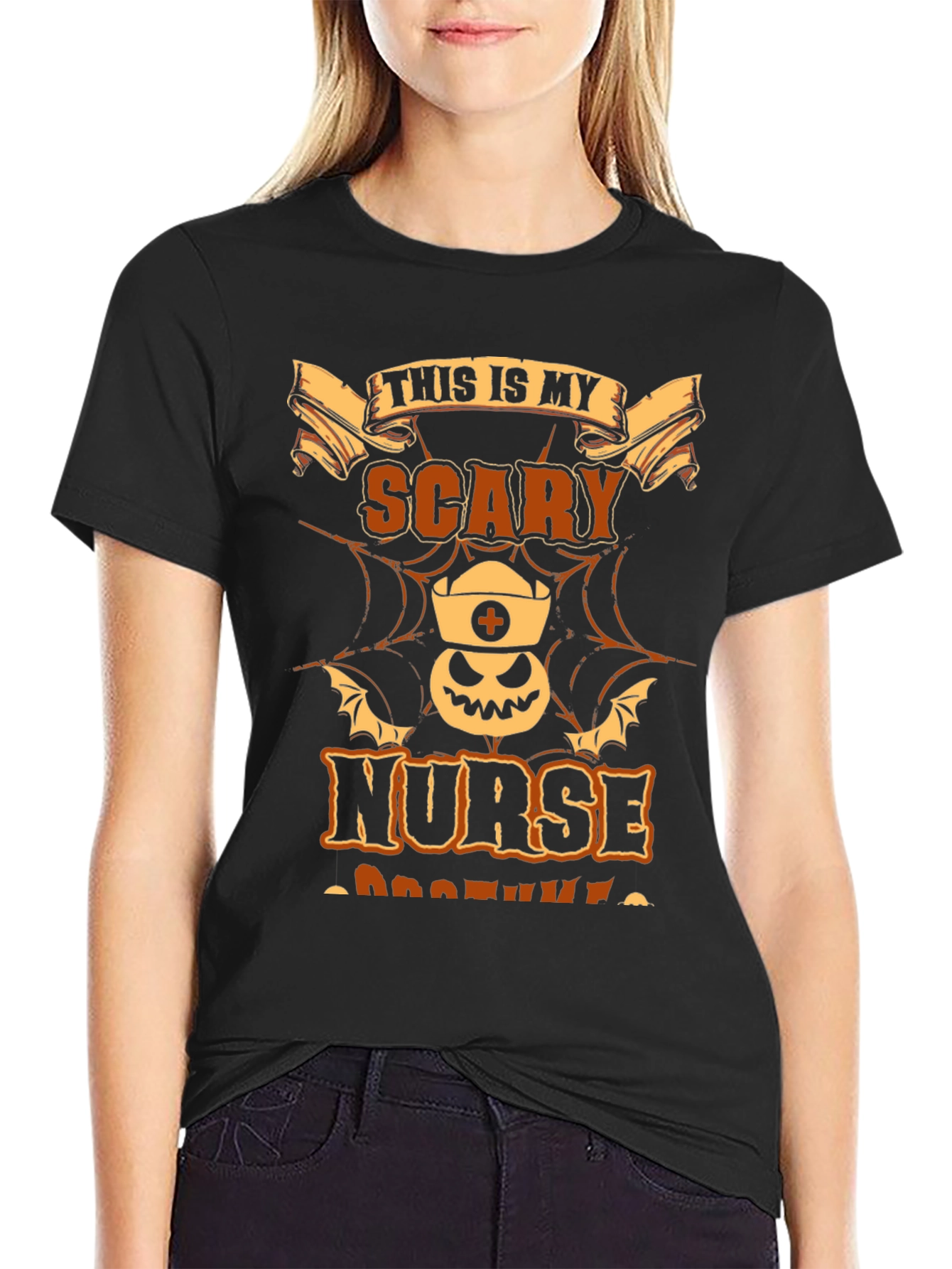 Scary Nurse Halloween T-Shirt