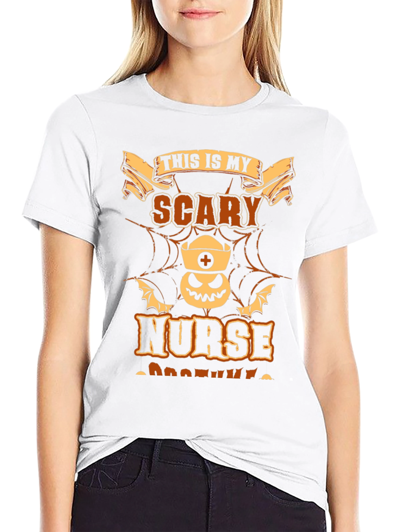 Scary Nurse Halloween T-Shirt