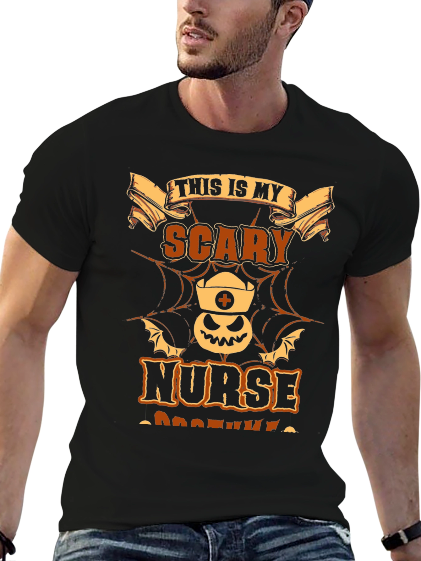 Scary Nurse Halloween T-Shirt