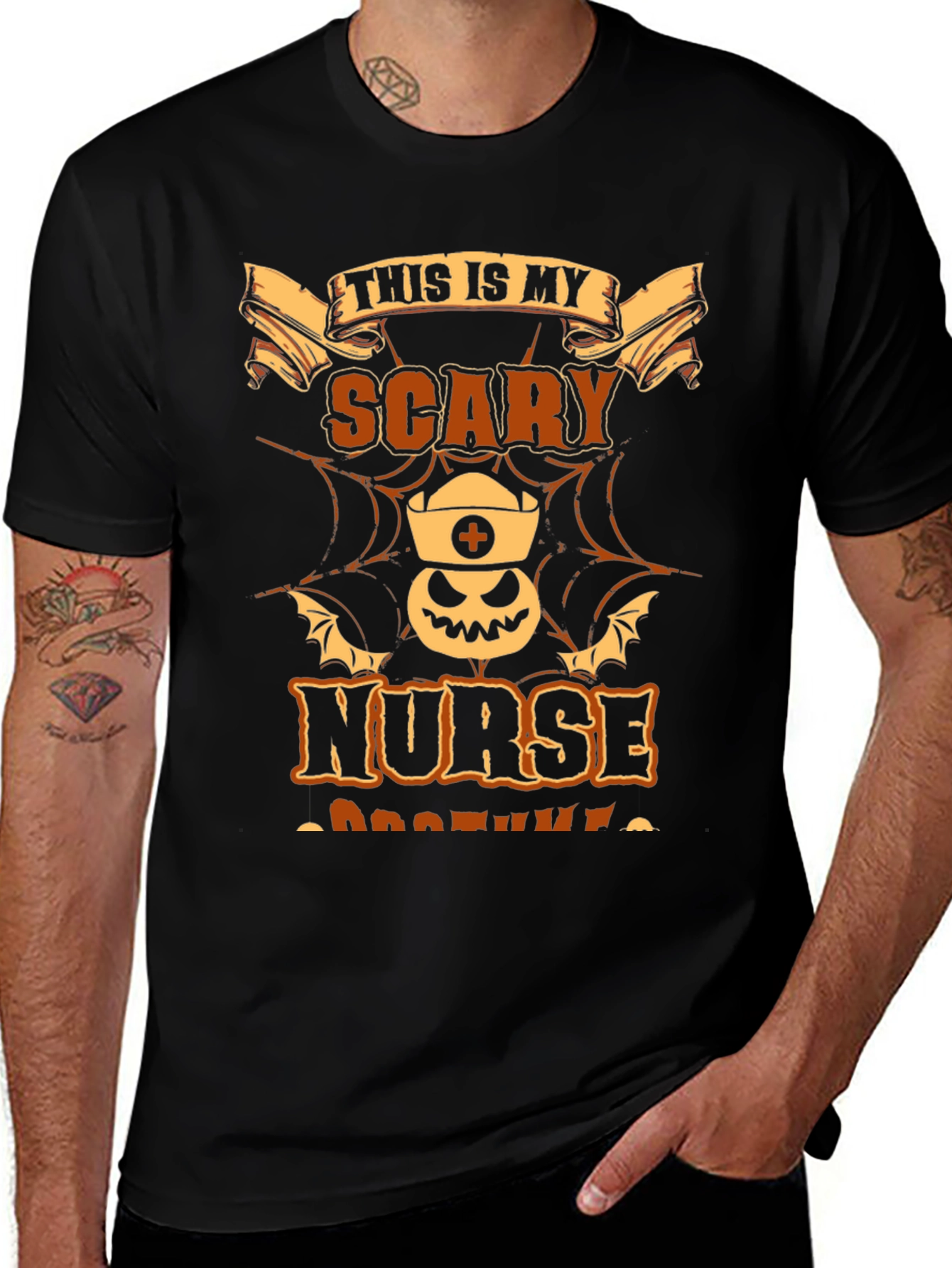 Scary Nurse Halloween T-Shirt