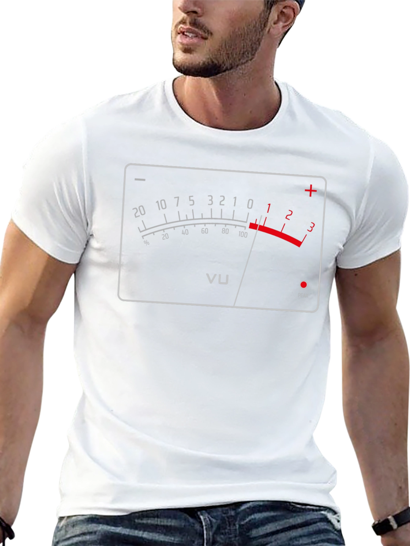 VU Meter Graphic T-Shirt