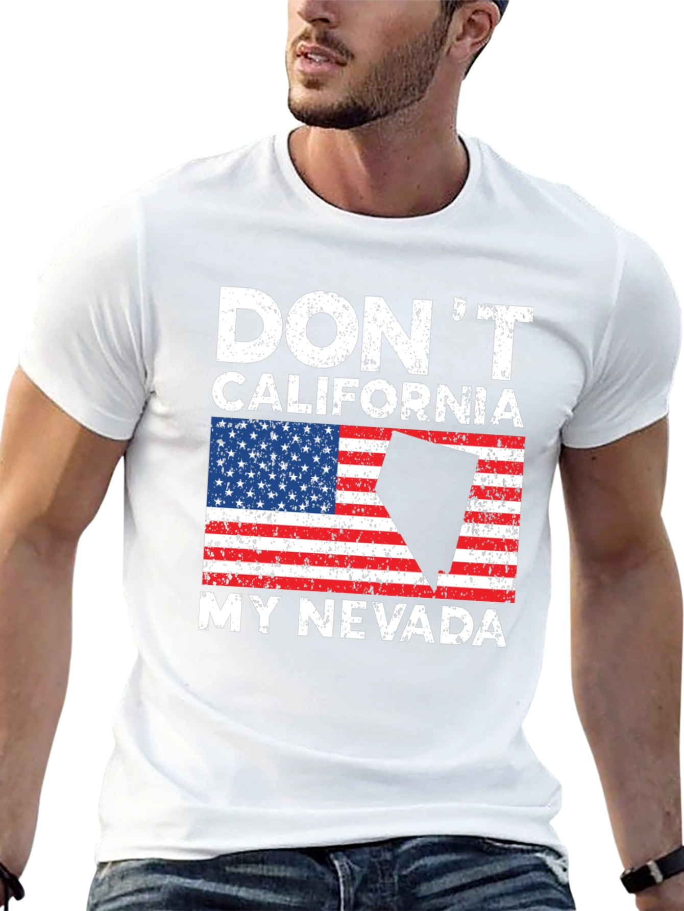 Dont California My Nevada Graphic Tee