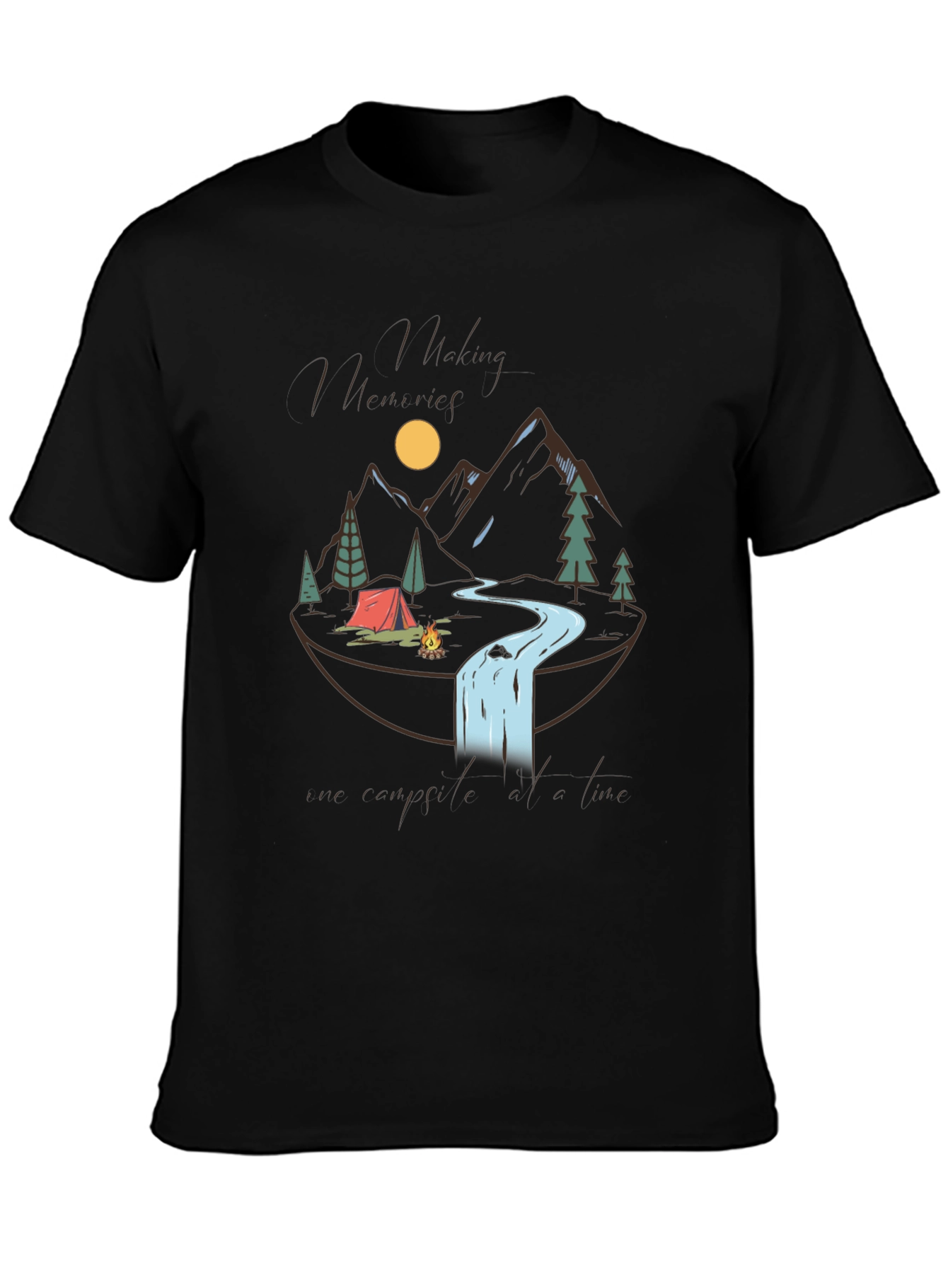 Hiking Memories Graphic Tee - Adventure Awaits!