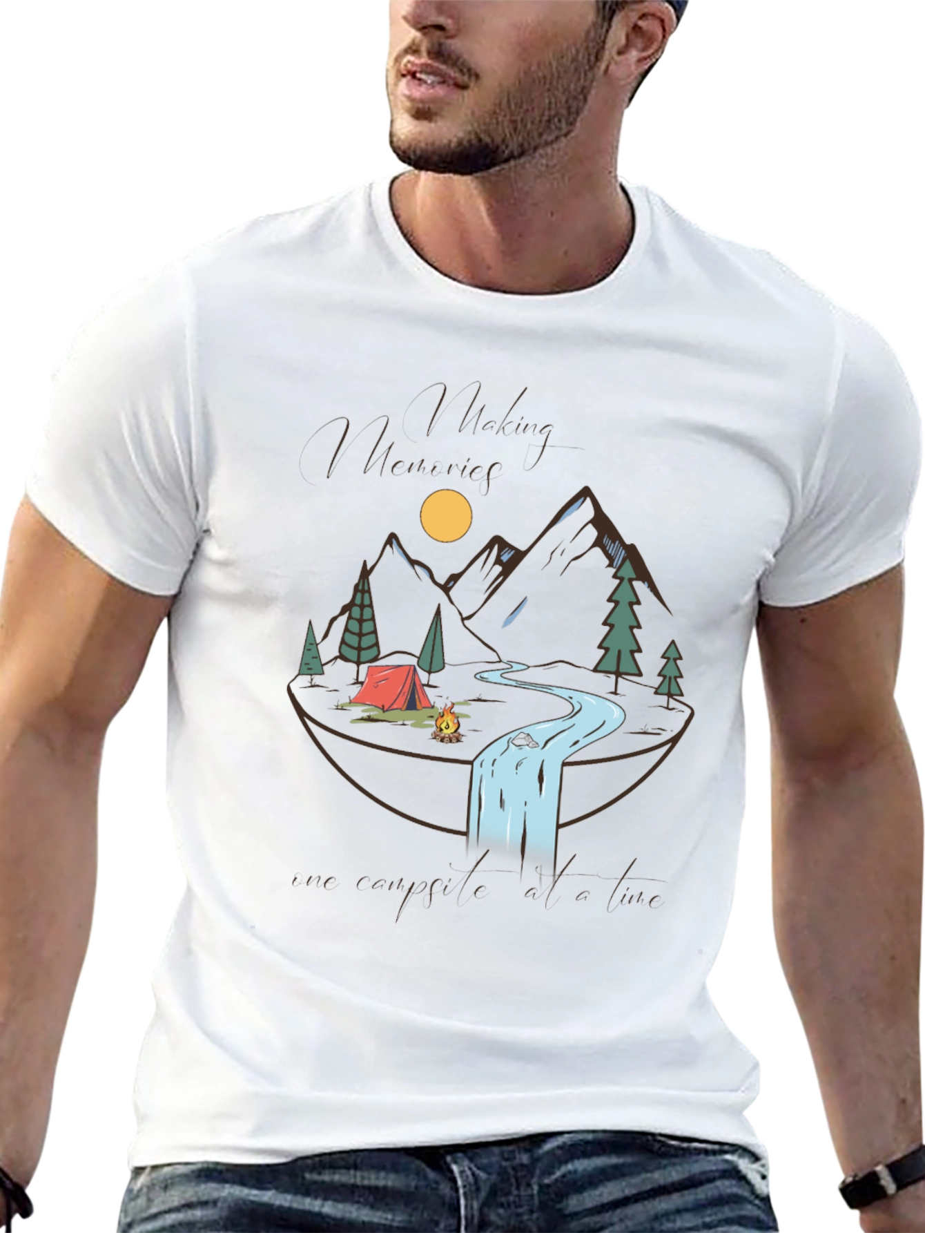 Hiking Memories Graphic Tee - Adventure Awaits!