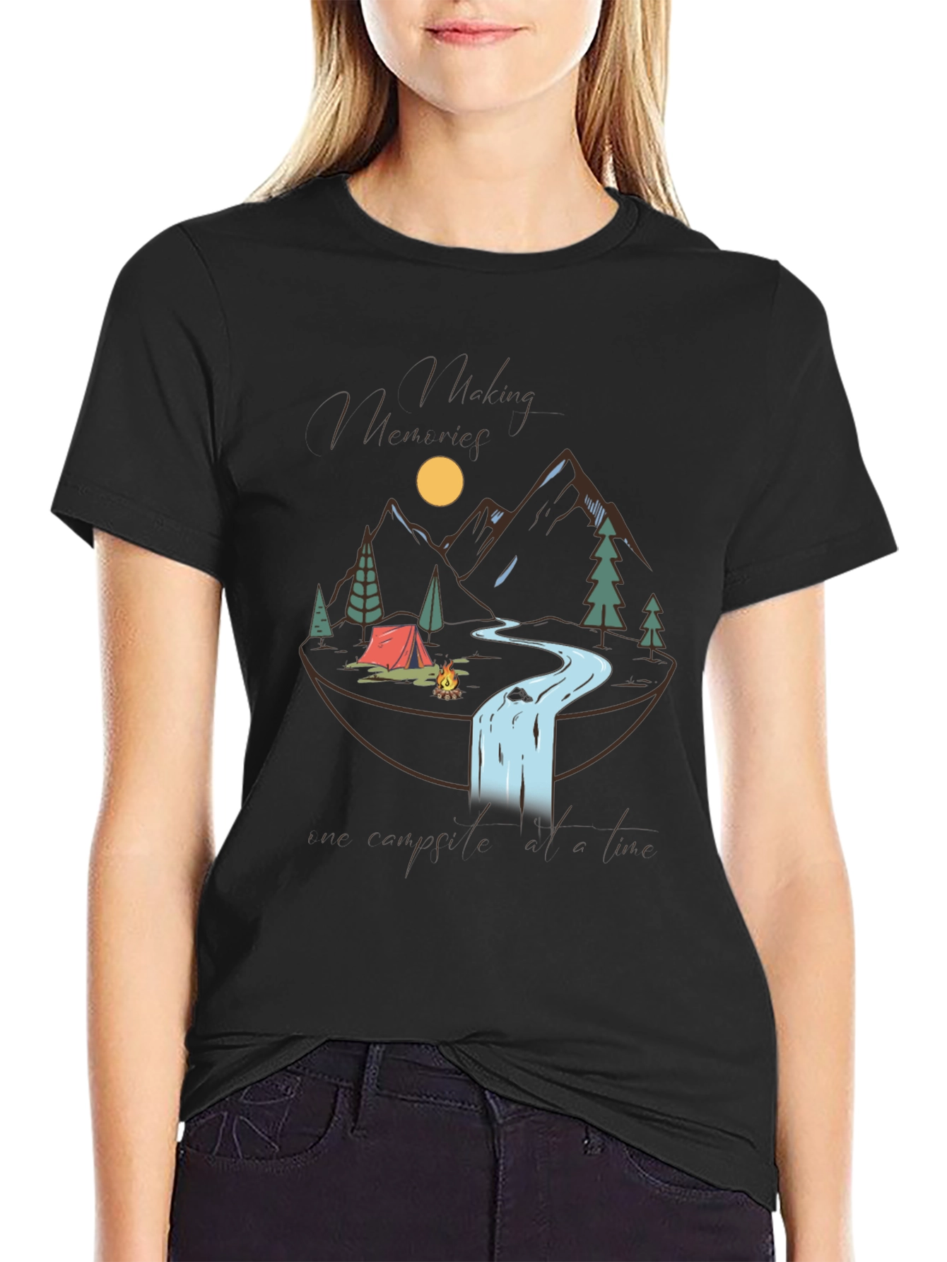 Hiking Memories Graphic Tee - Adventure Awaits!