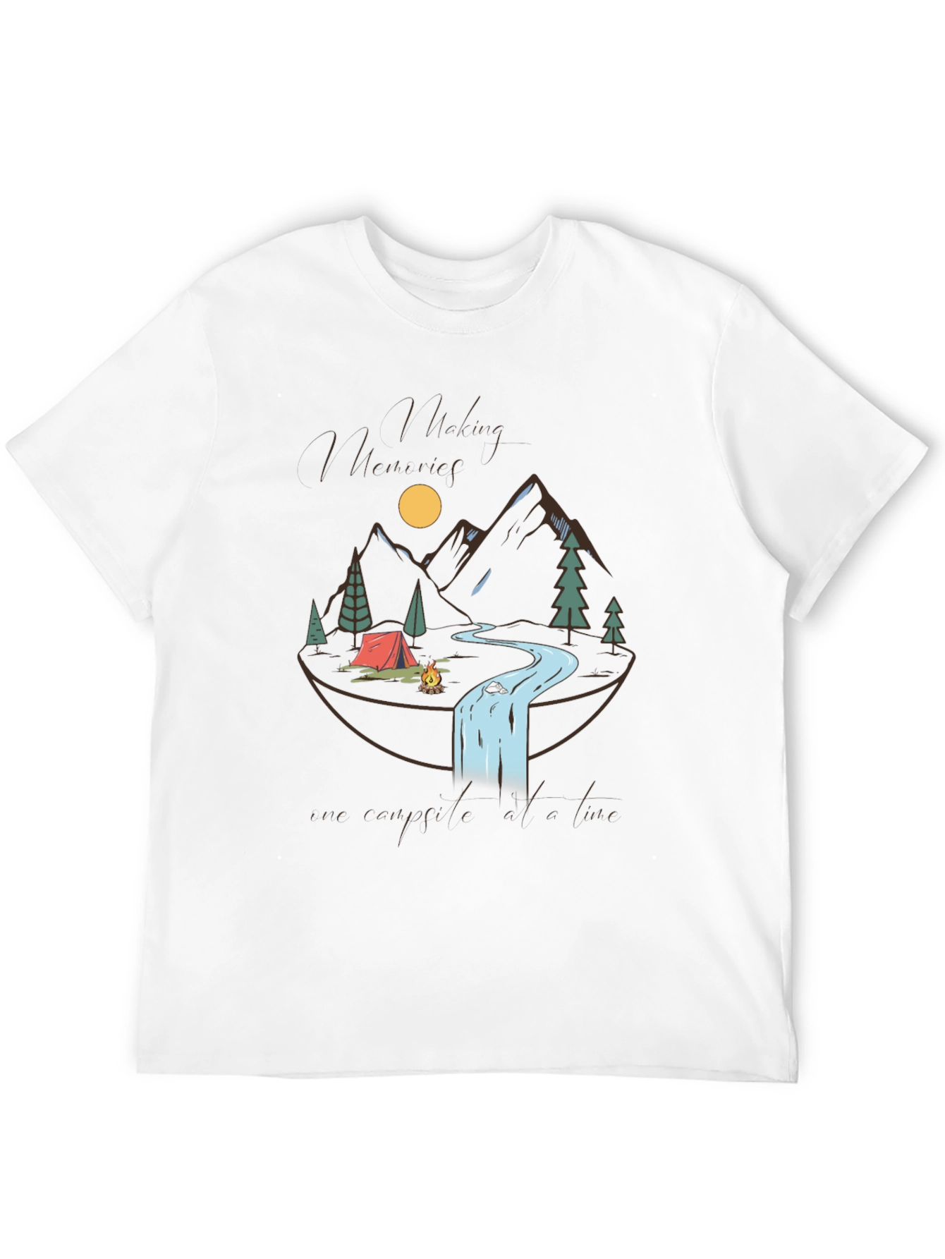 Hiking Memories Graphic Tee - Adventure Awaits!