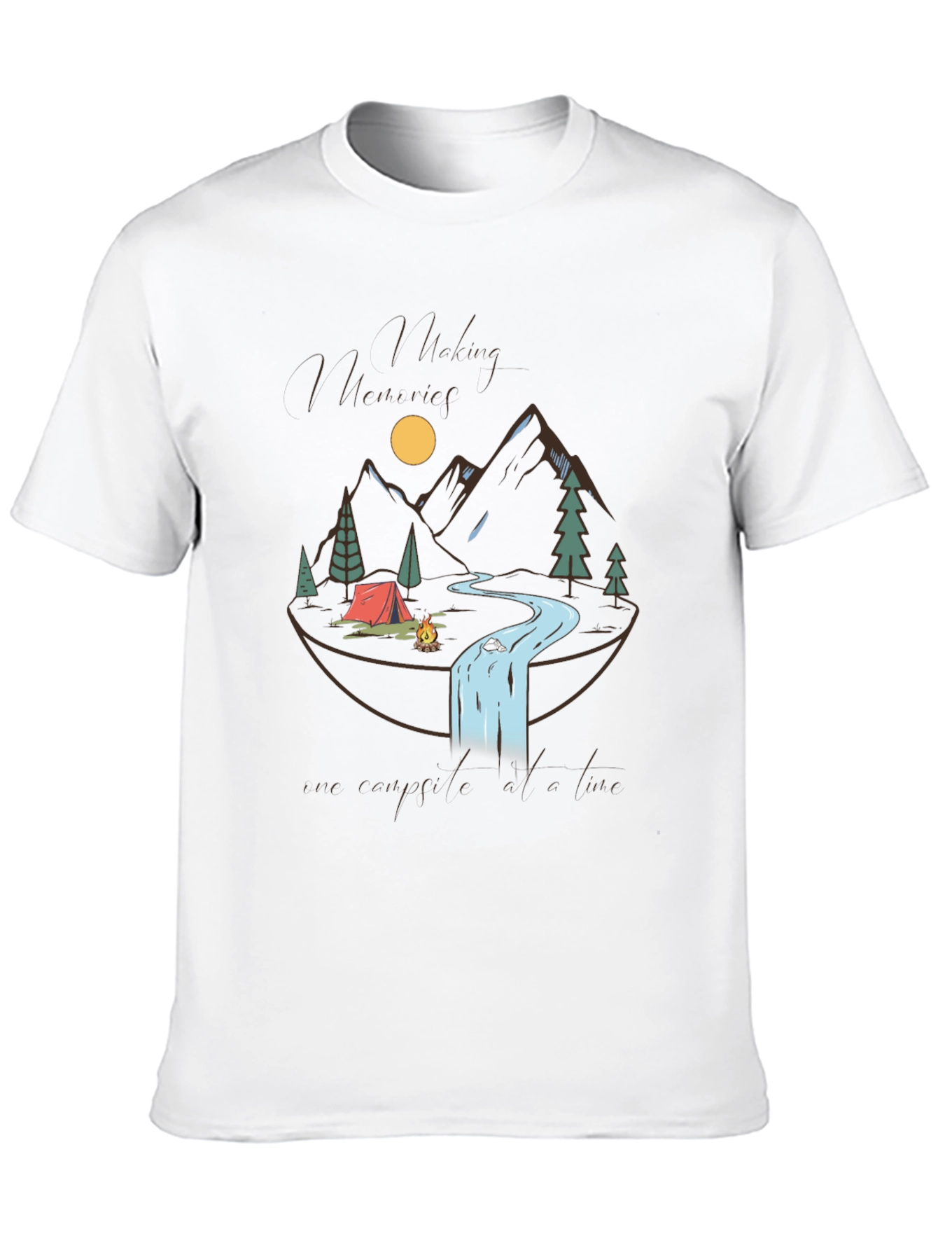 Hiking Memories Graphic Tee - Adventure Awaits!