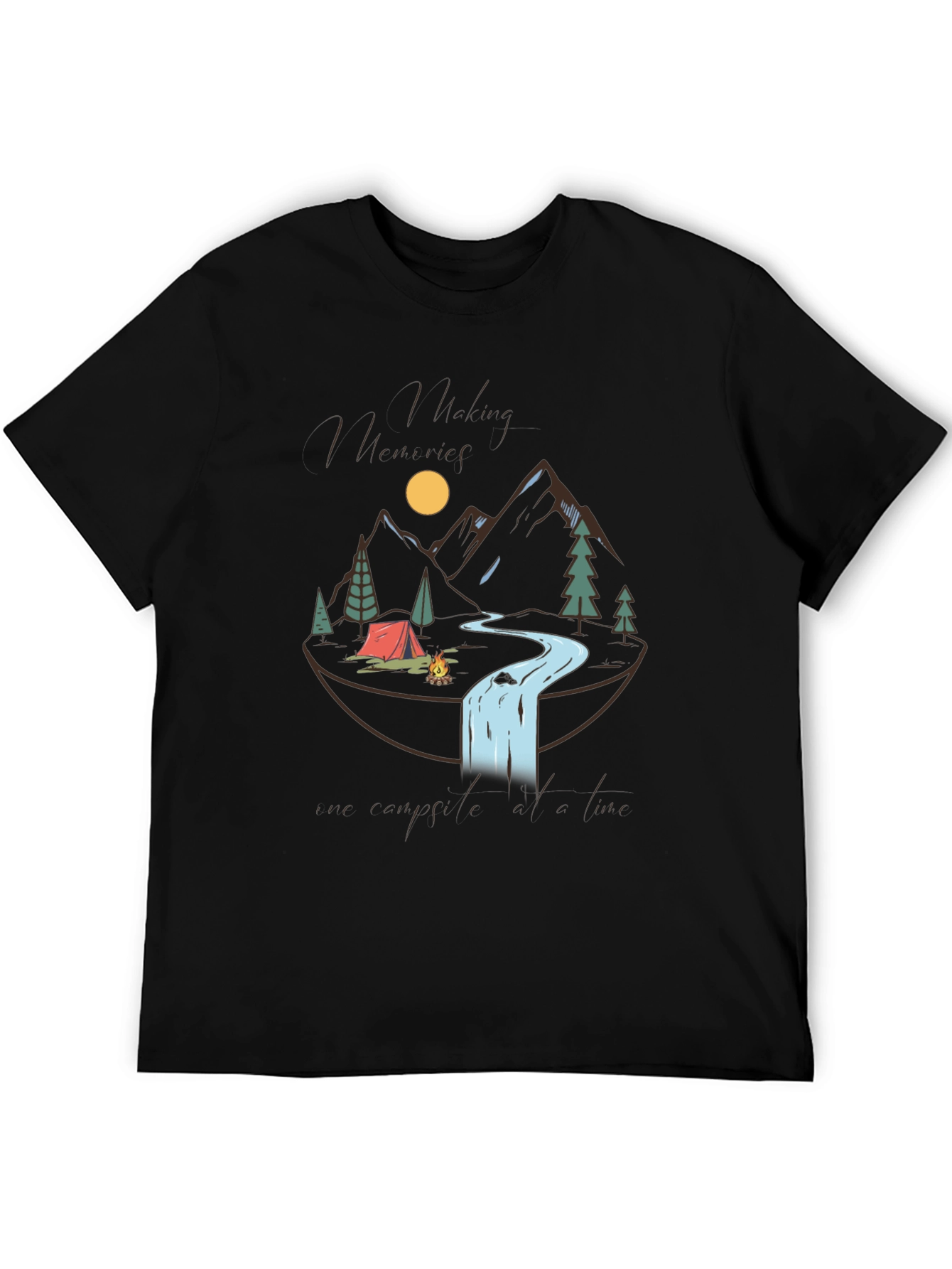 Hiking Memories Graphic Tee - Adventure Awaits!
