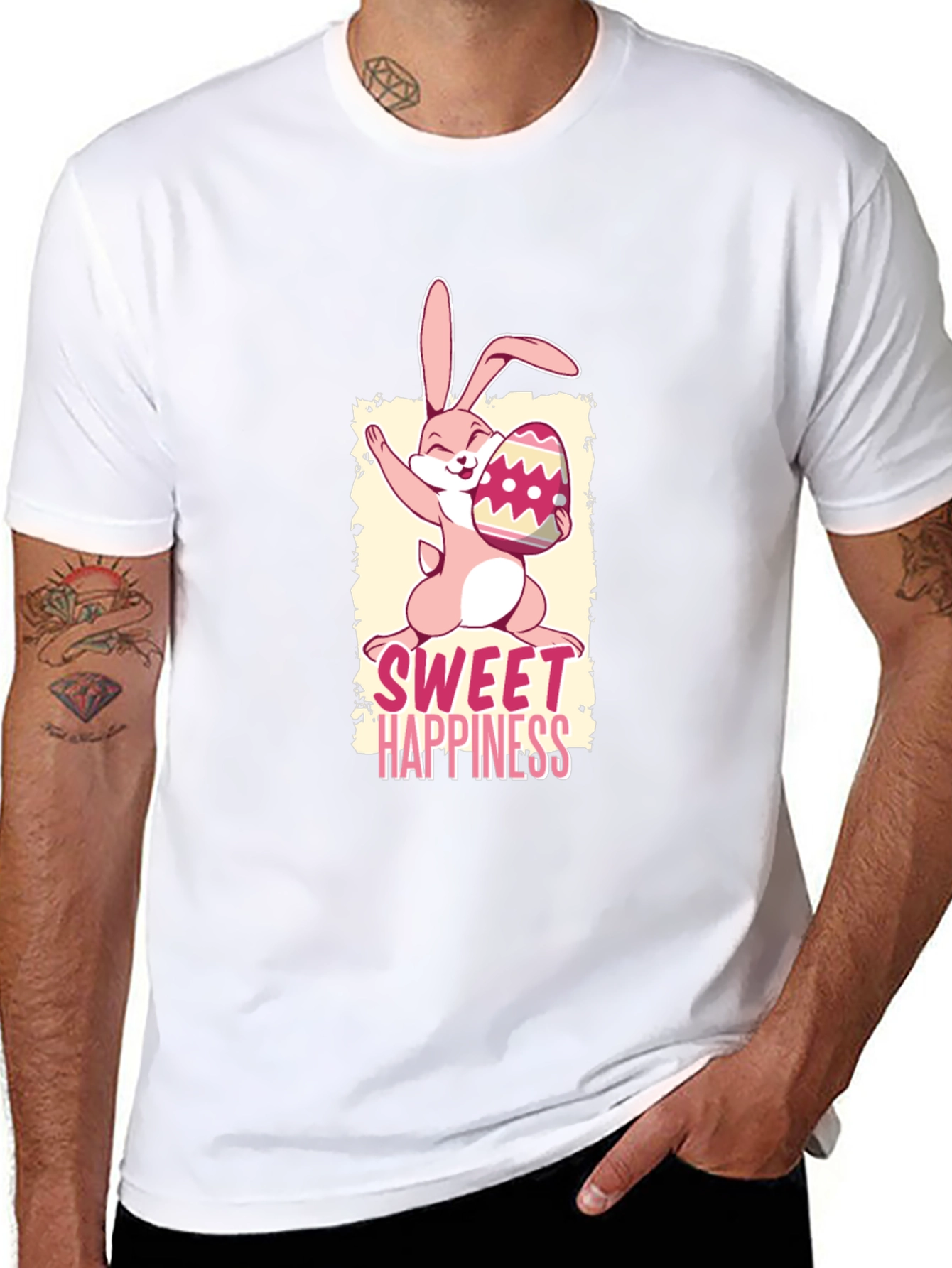 Sweet Happiness Easter Bunny T-Shirt