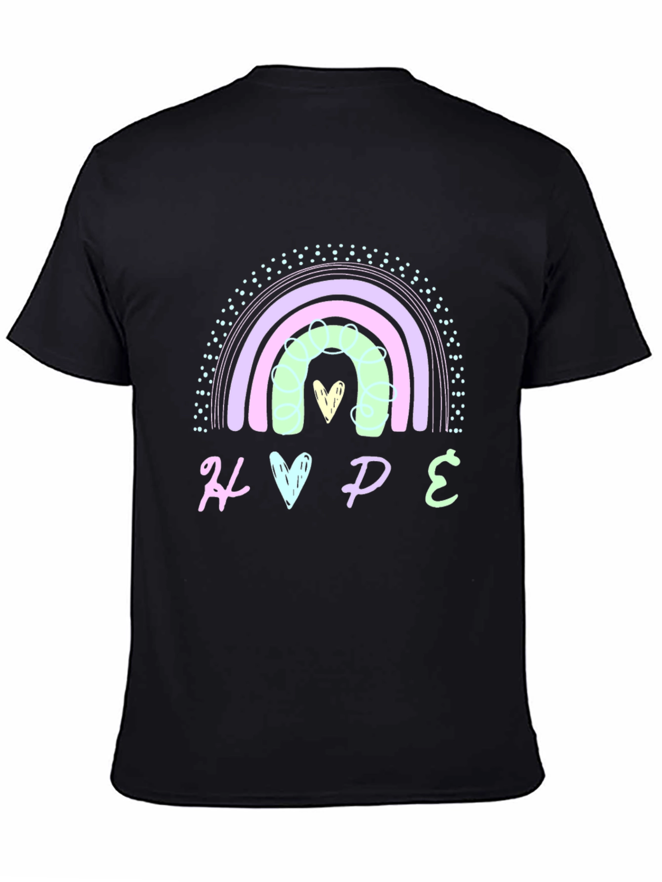 Hope Rainbow Graphic T-Shirt