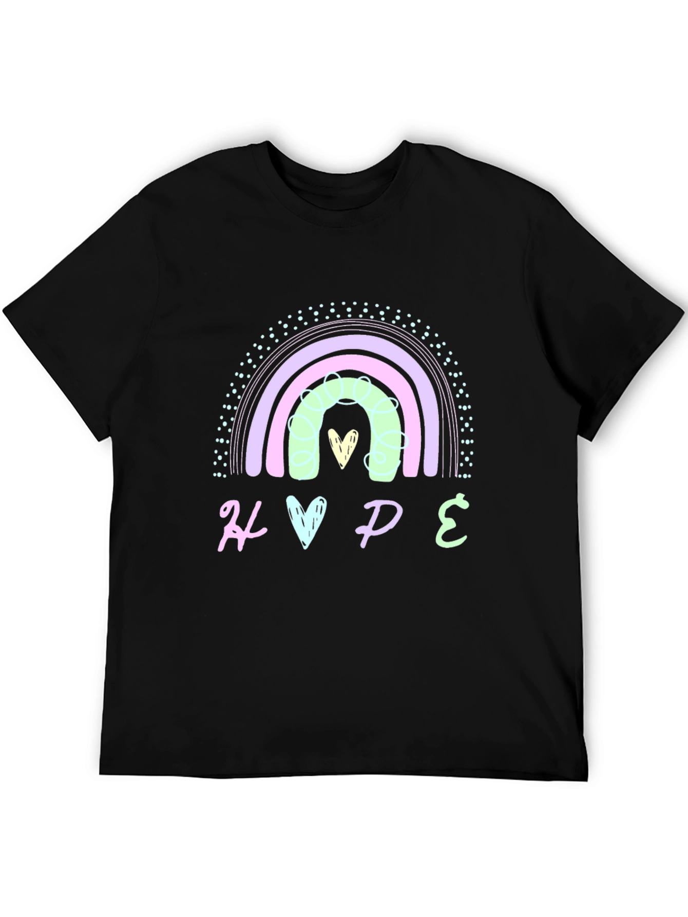 Hope Rainbow Graphic T-Shirt