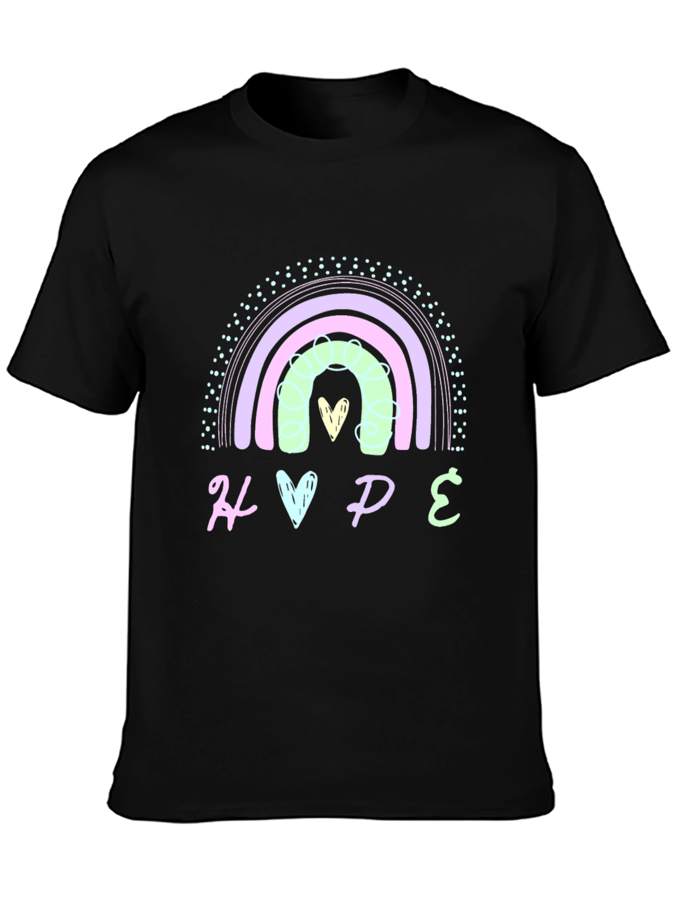 Hope Rainbow Graphic T-Shirt
