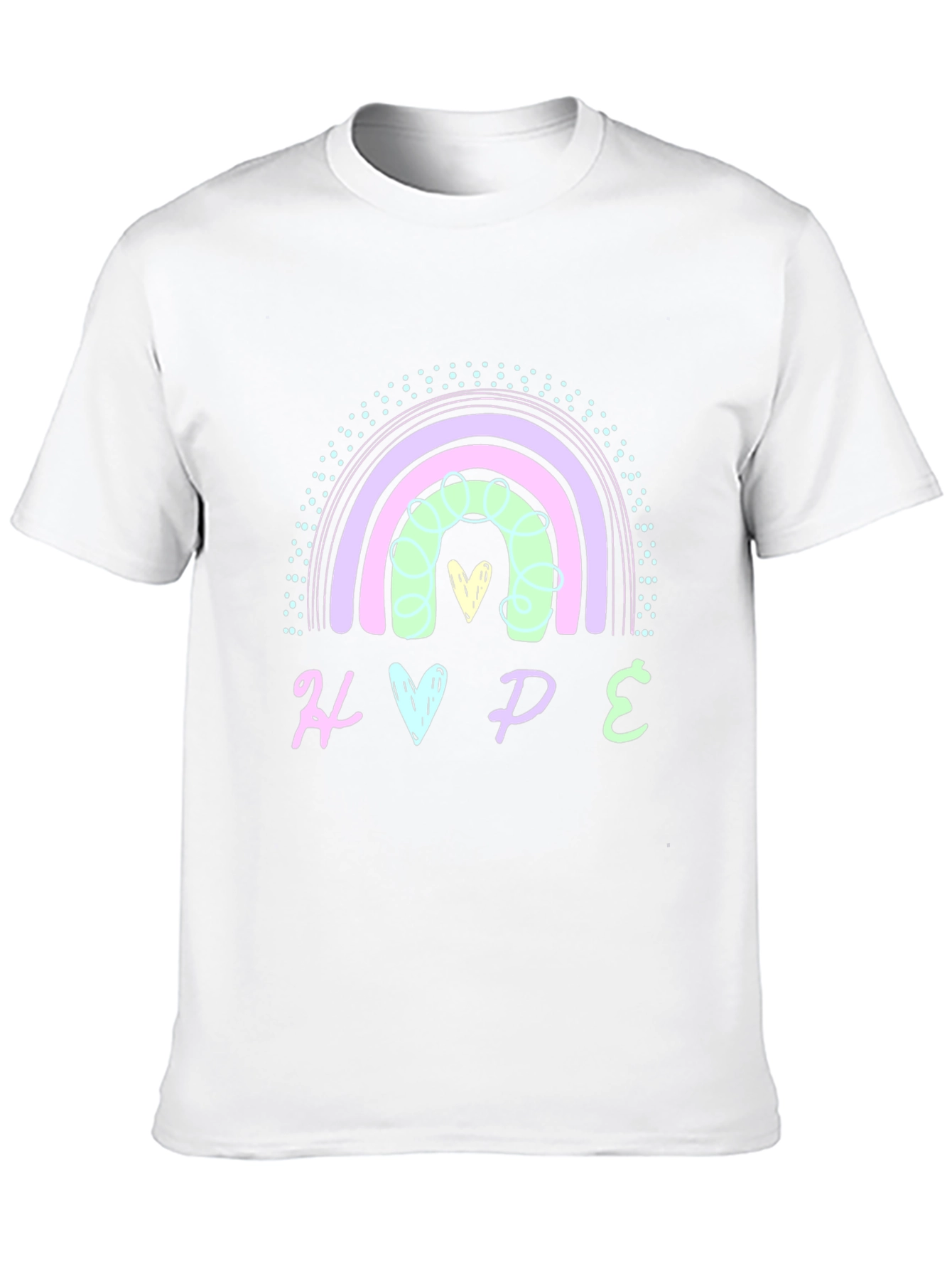 Hope Rainbow Graphic T-Shirt