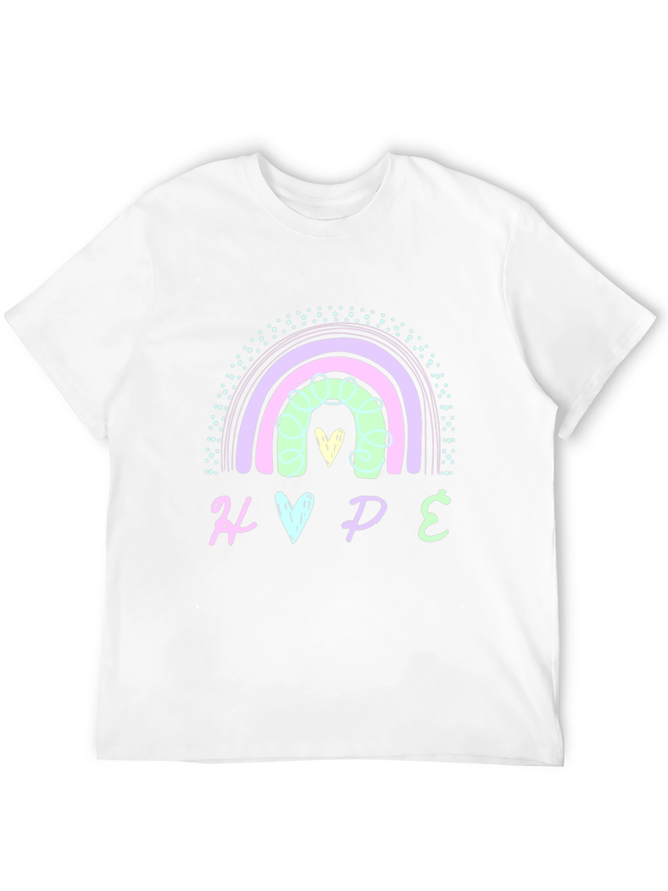 Hope Rainbow Graphic T-Shirt