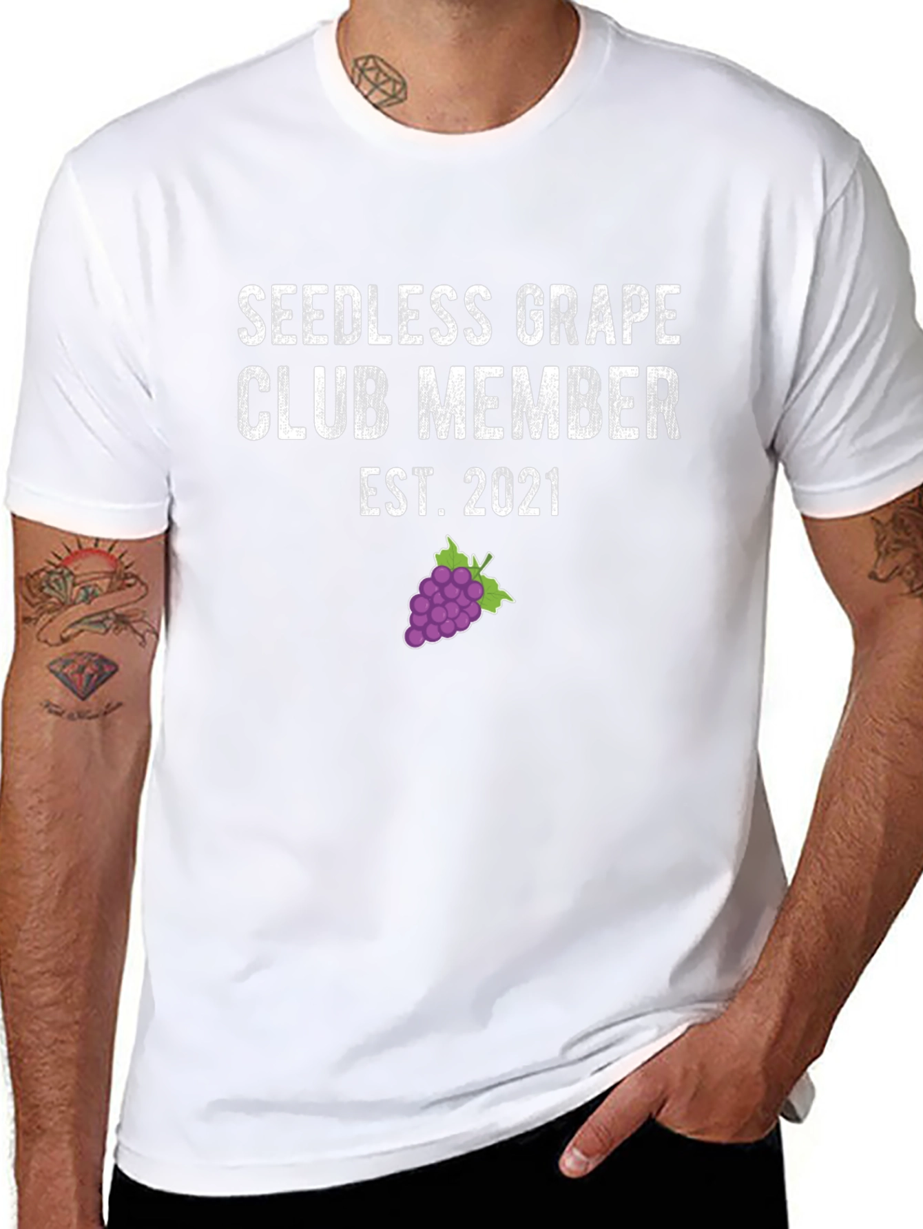 Seededless Grape Club T-Shirt - Est. 2021