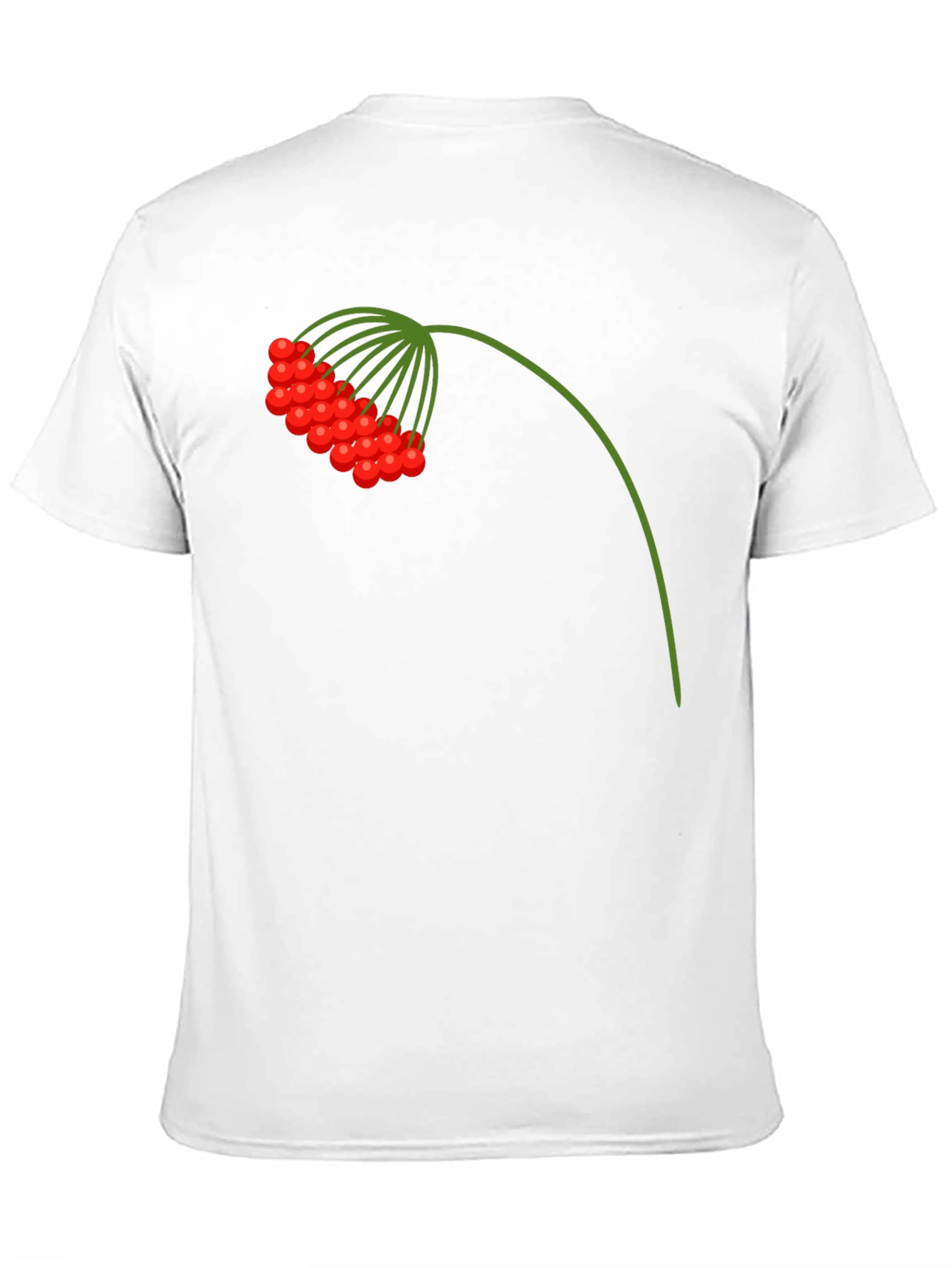 Viburnum Berry Graphic Tee - Casual Style