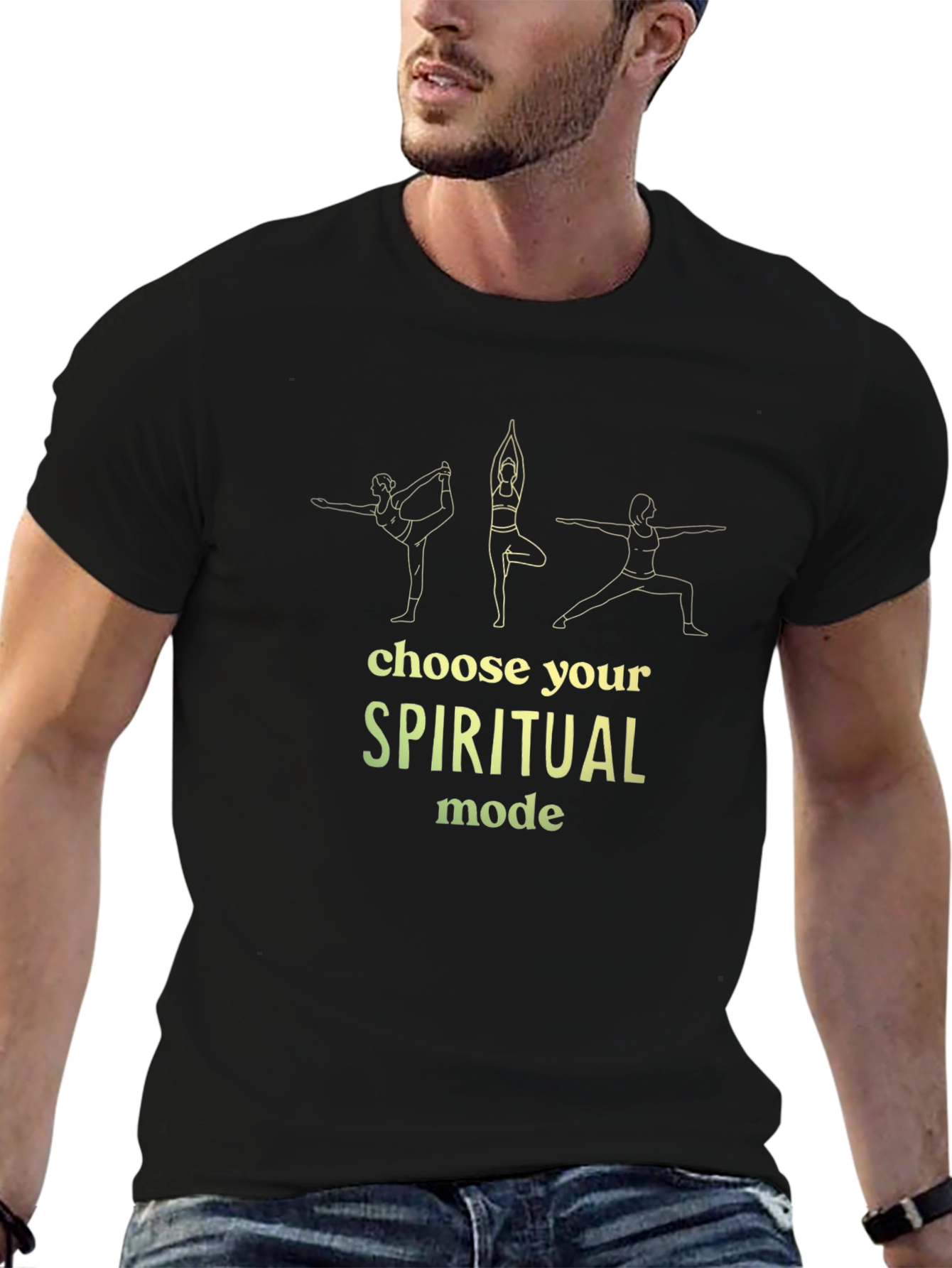 Spiritual Mode Yoga Graphic Tee