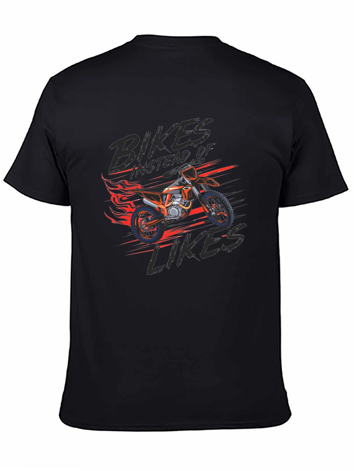 Bikes Instead of Likes Graphic Tee