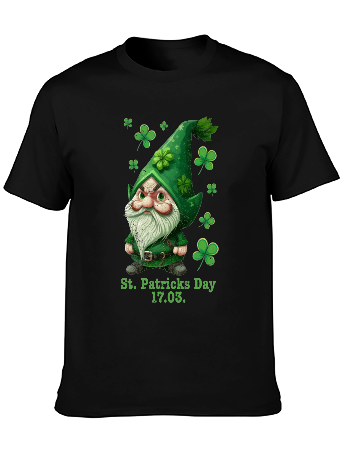 St. Patricks Day Gnome Graphic Tee