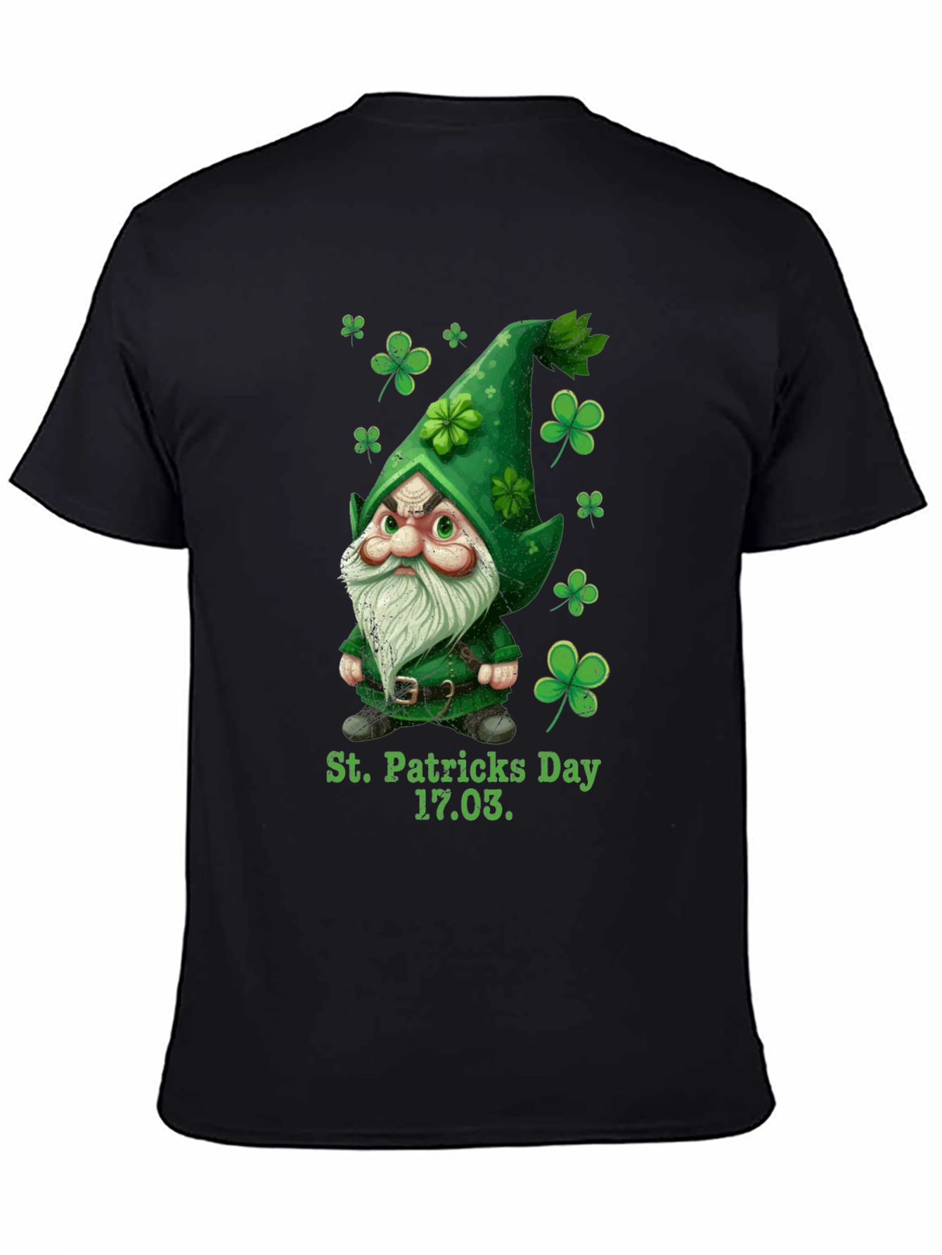 St. Patricks Day Gnome Graphic Tee