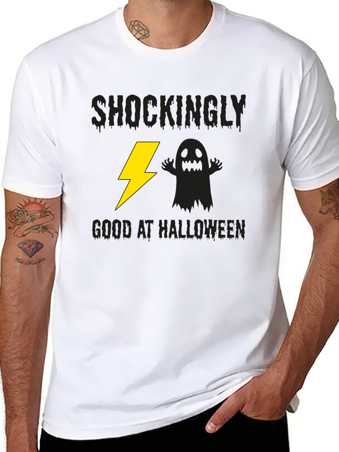Shockingly Good Halloween Graphic Tee