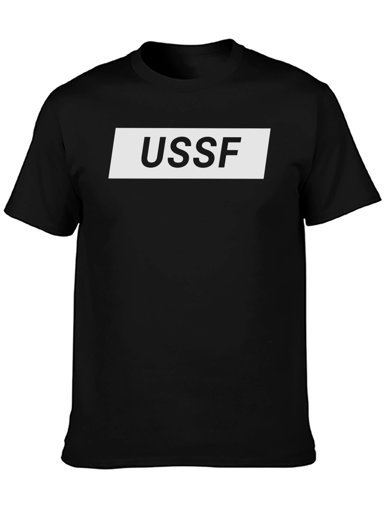 USSF Graphic Tee - Black Cotton Blend