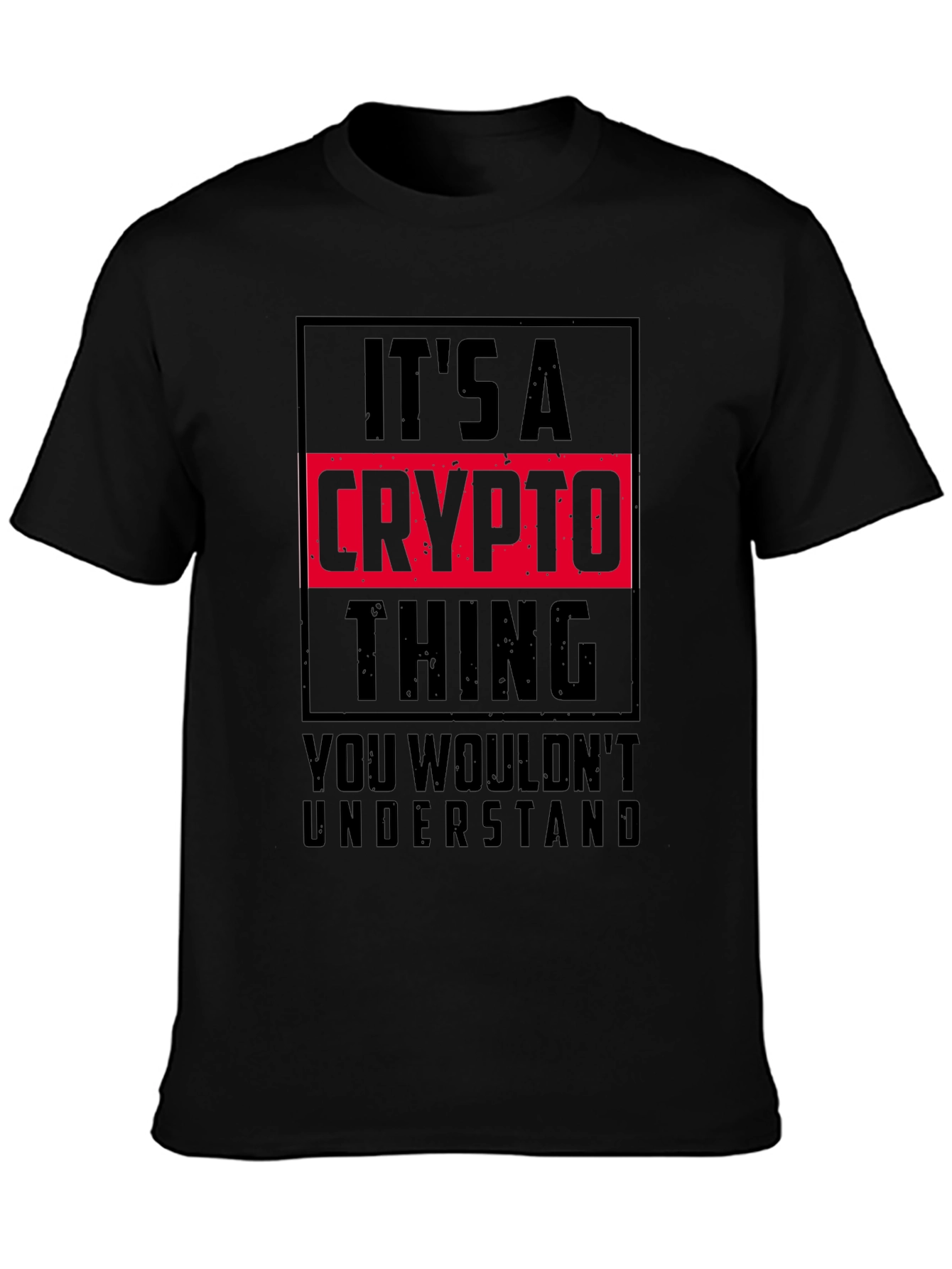 Its A Crypto Thing Mens Graphic T-Shirt