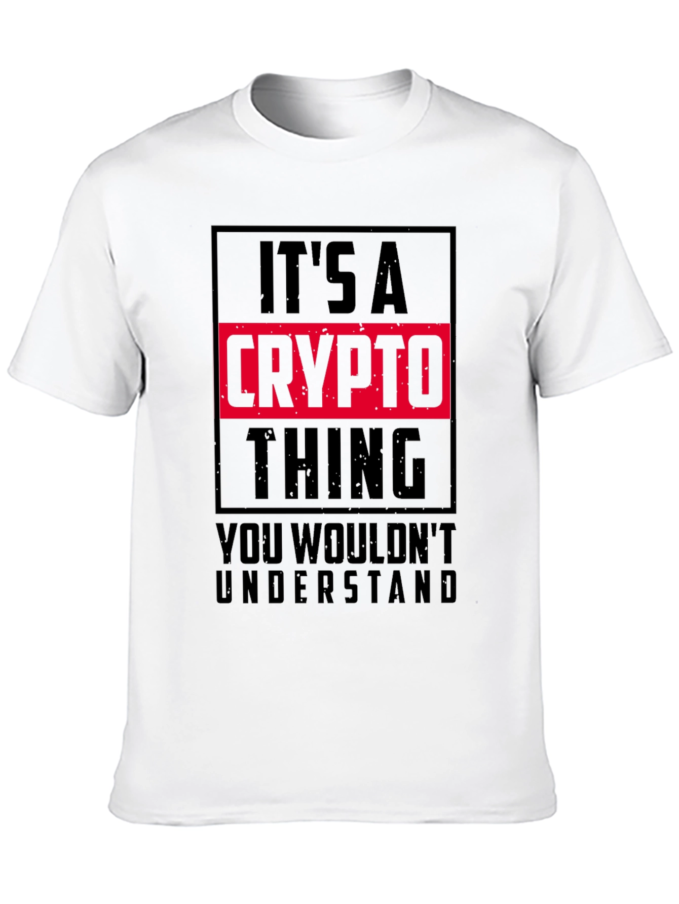 Its A Crypto Thing Mens Graphic T-Shirt