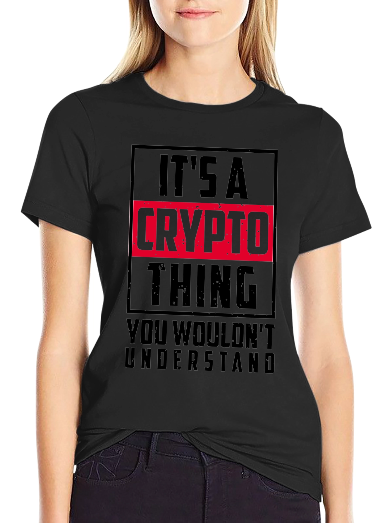 Its A Crypto Thing Mens Graphic T-Shirt