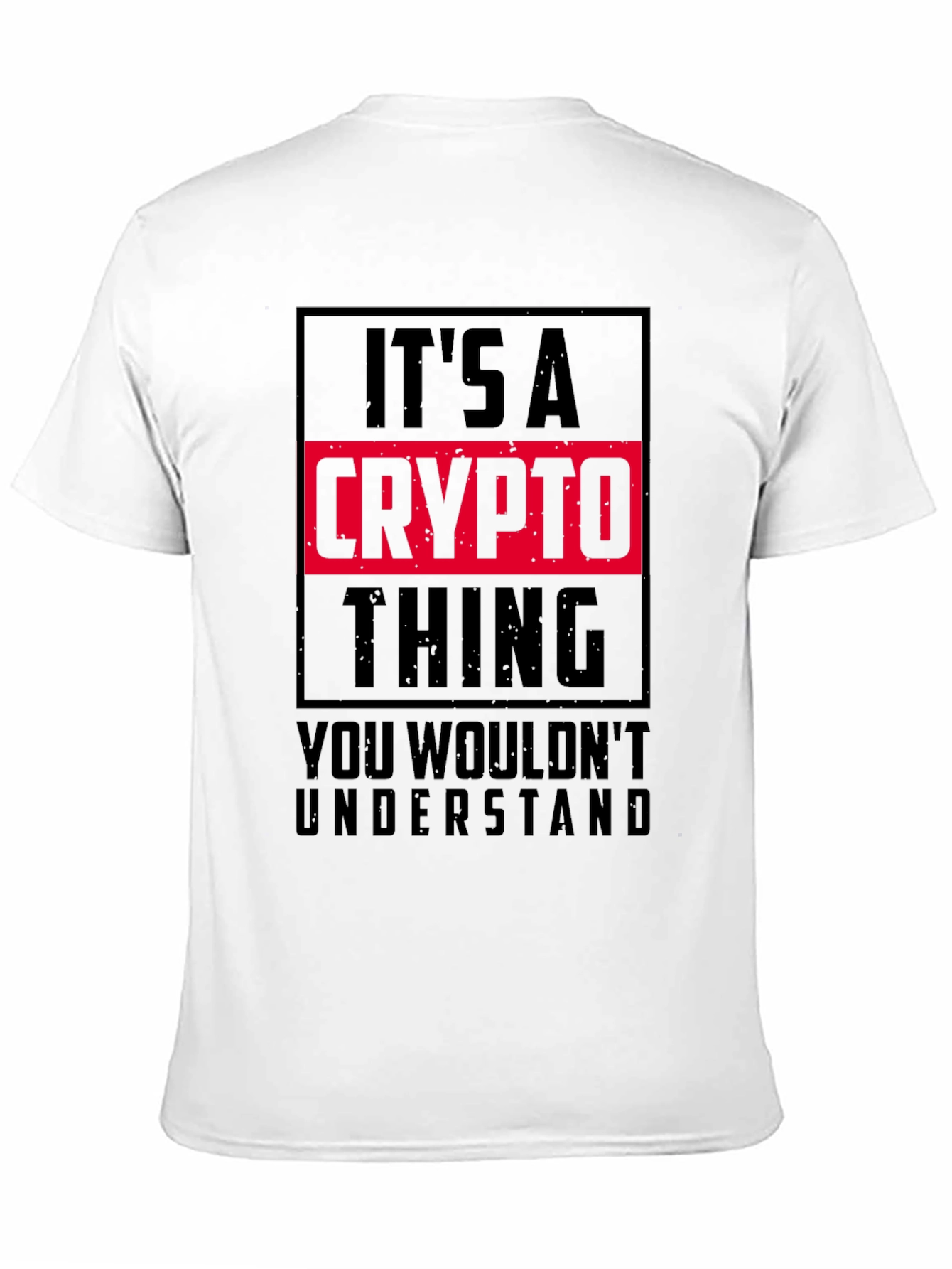 Its A Crypto Thing Mens Graphic T-Shirt