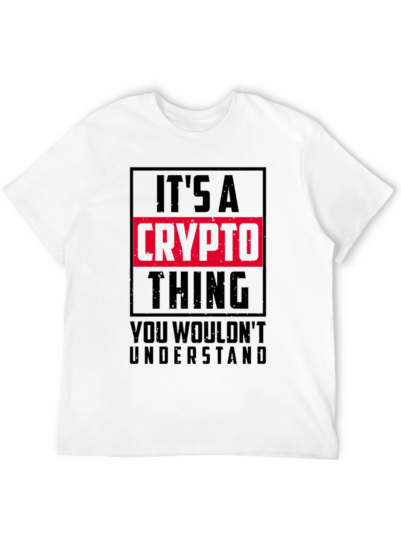 Its A Crypto Thing Mens Graphic T-Shirt