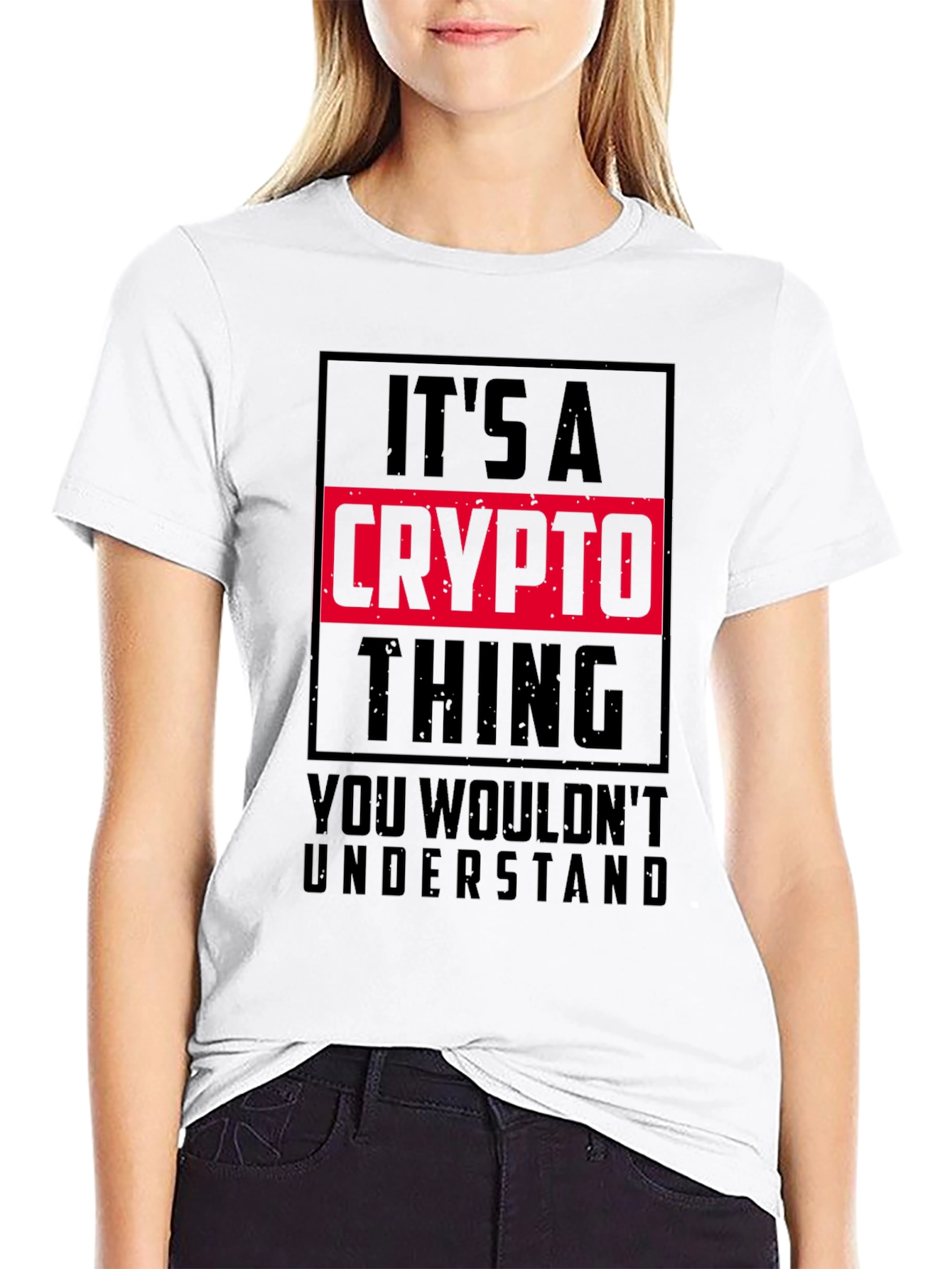 Its A Crypto Thing Mens Graphic T-Shirt