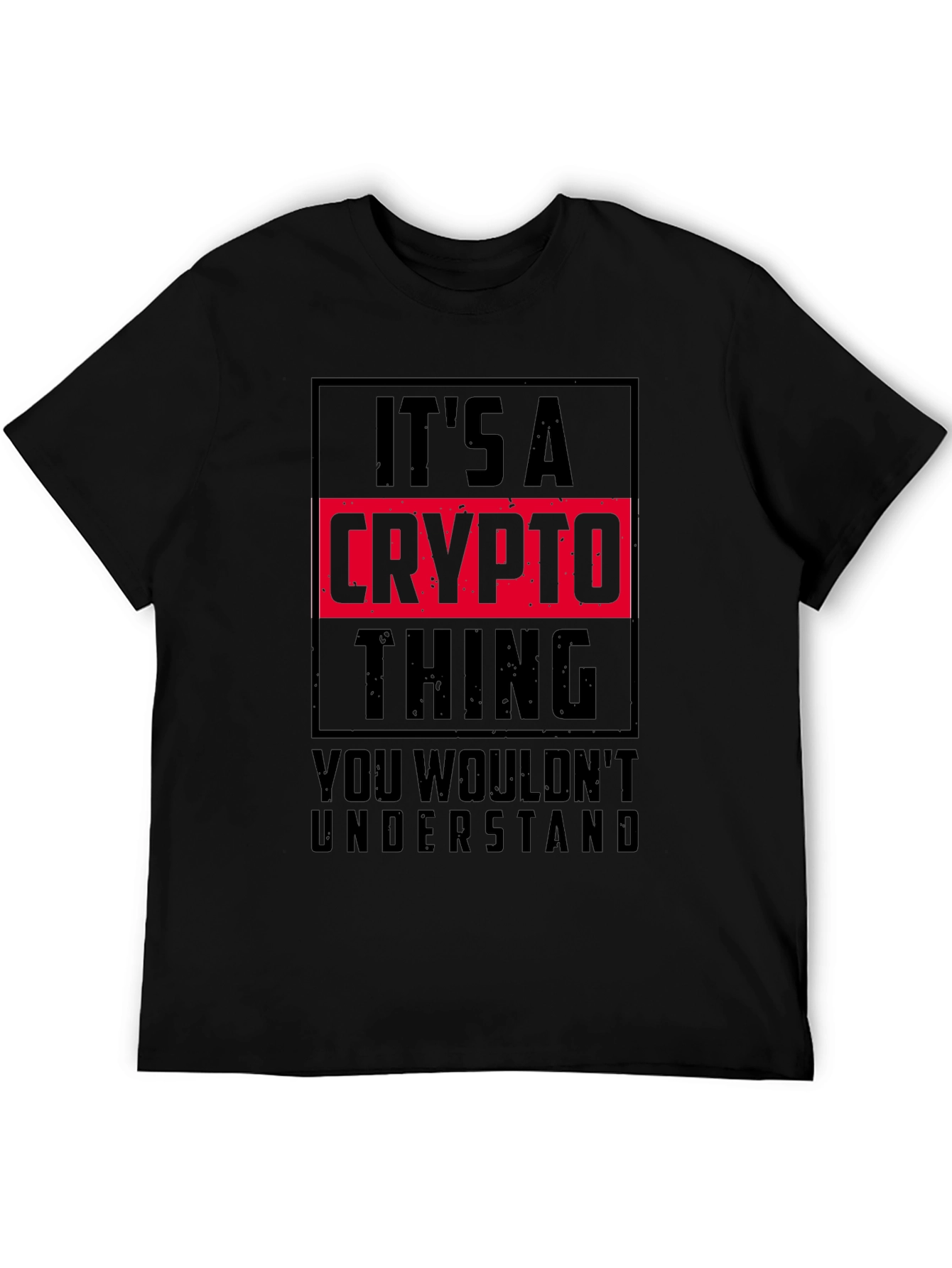 Its A Crypto Thing Mens Graphic T-Shirt