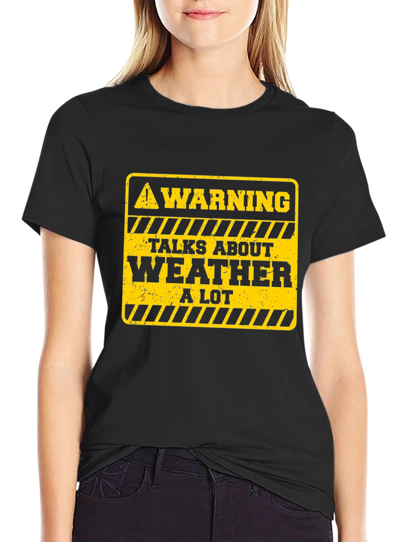 Warning: Talks About Weather T-Shirt