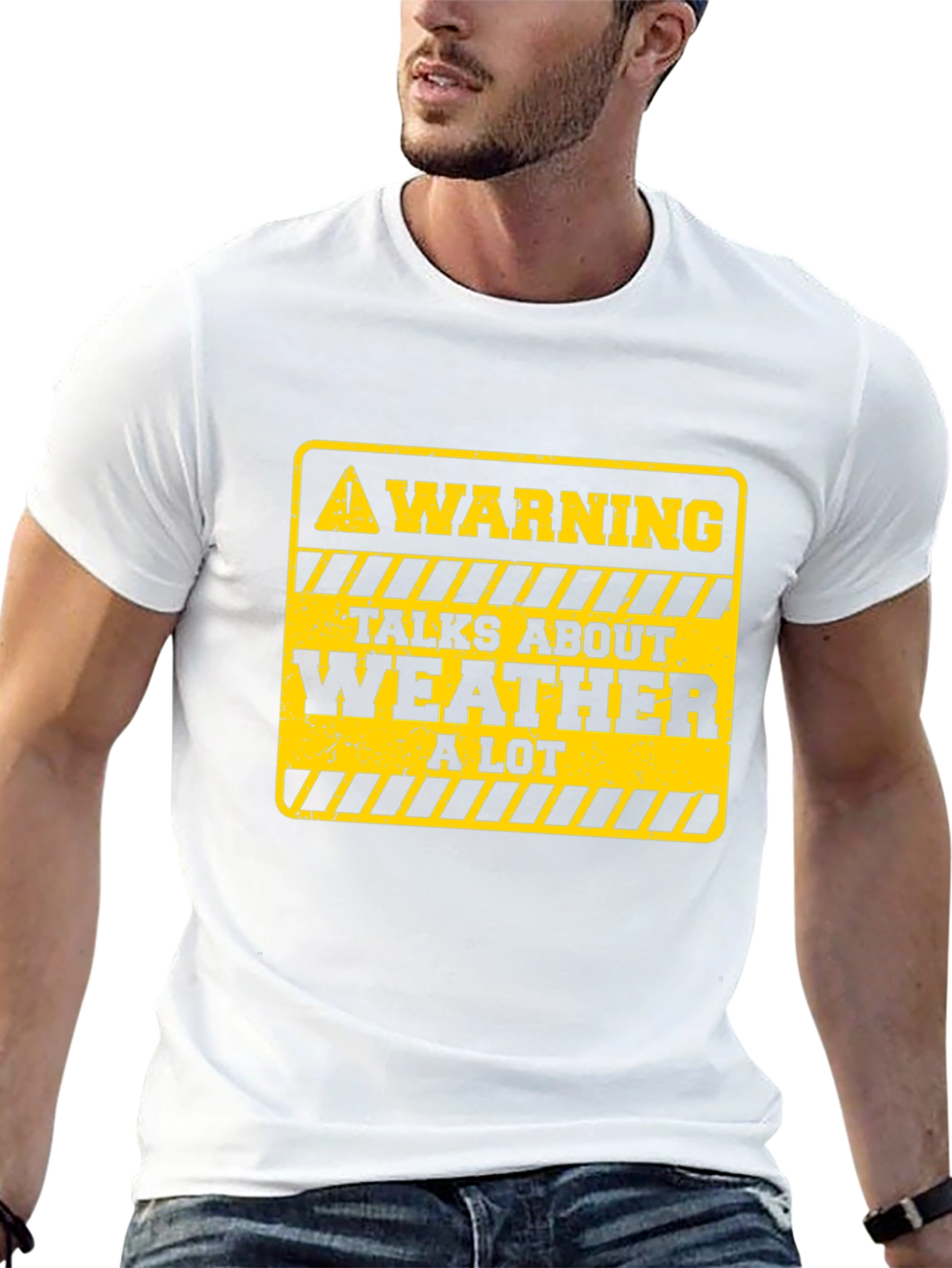 Warning: Talks About Weather T-Shirt