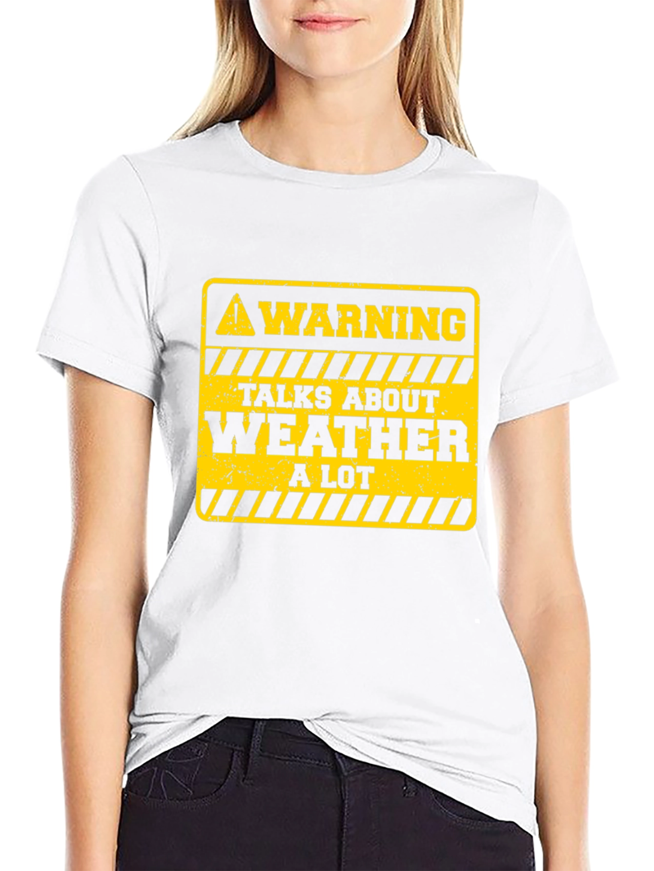 Warning: Talks About Weather T-Shirt