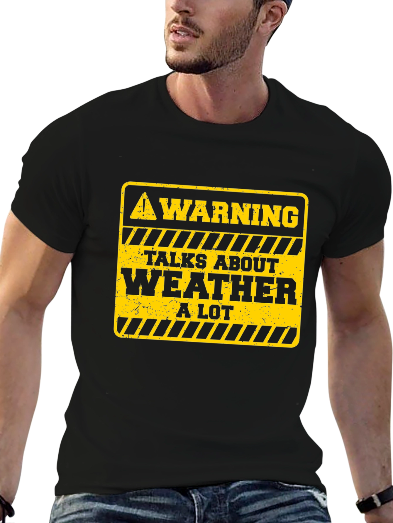 Warning: Talks About Weather T-Shirt