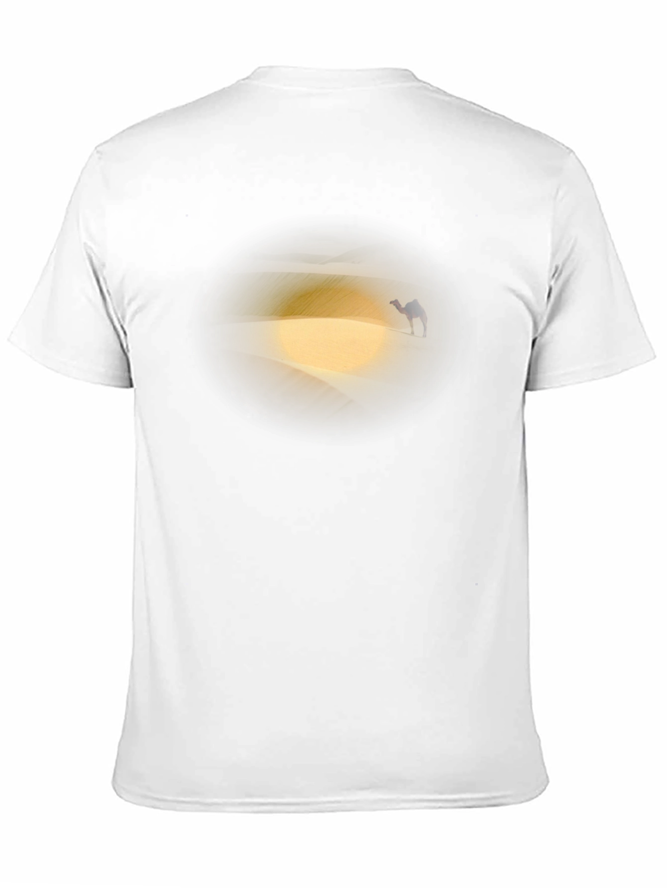Desert Camel Graphic Tee - Black