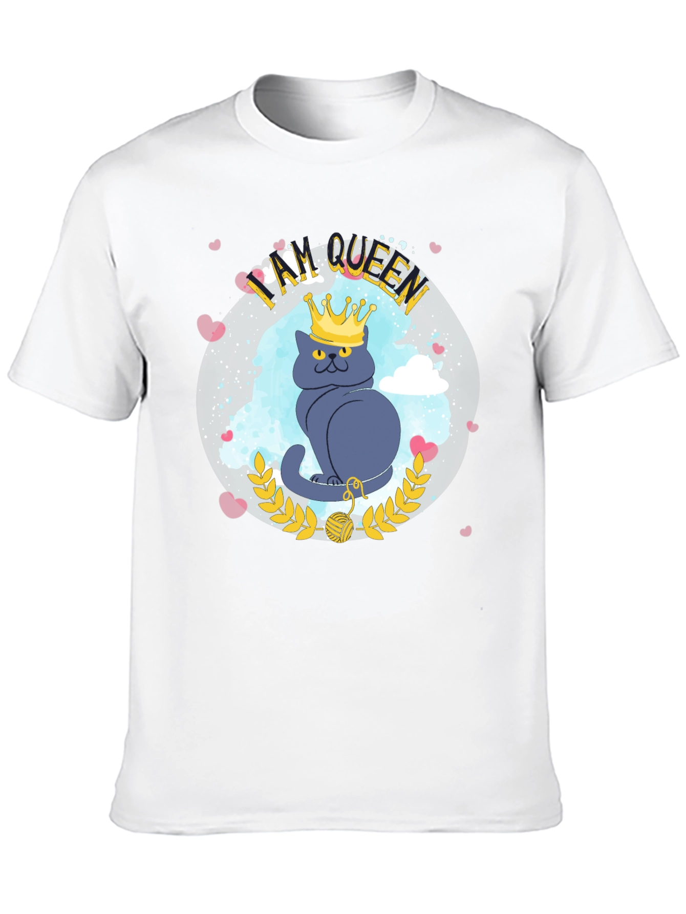 Im Cat Queen T-Shirt