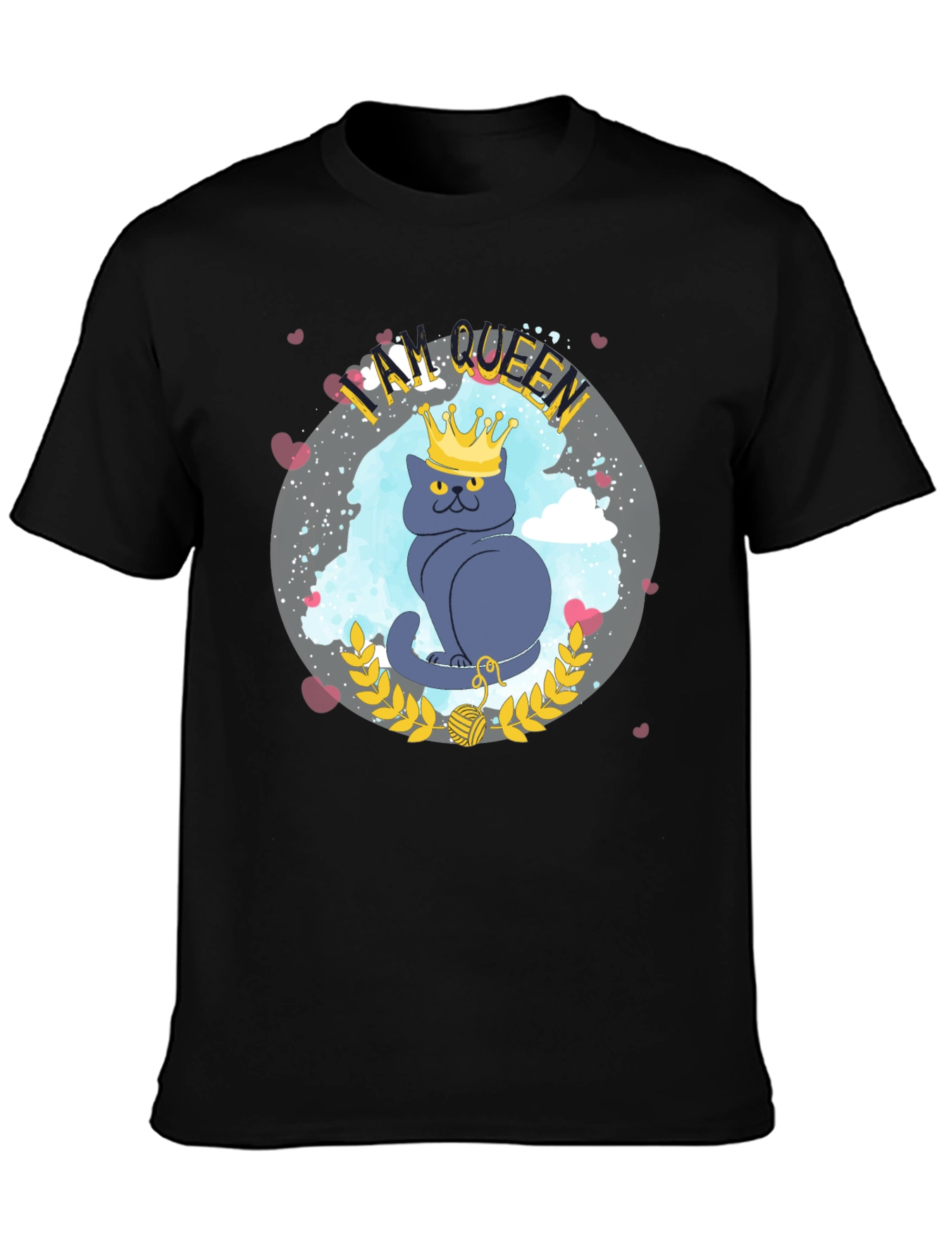 Im Cat Queen T-Shirt