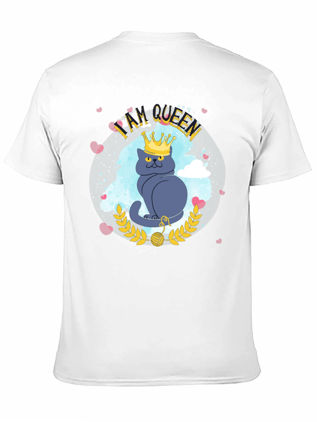 Im Cat Queen T-Shirt