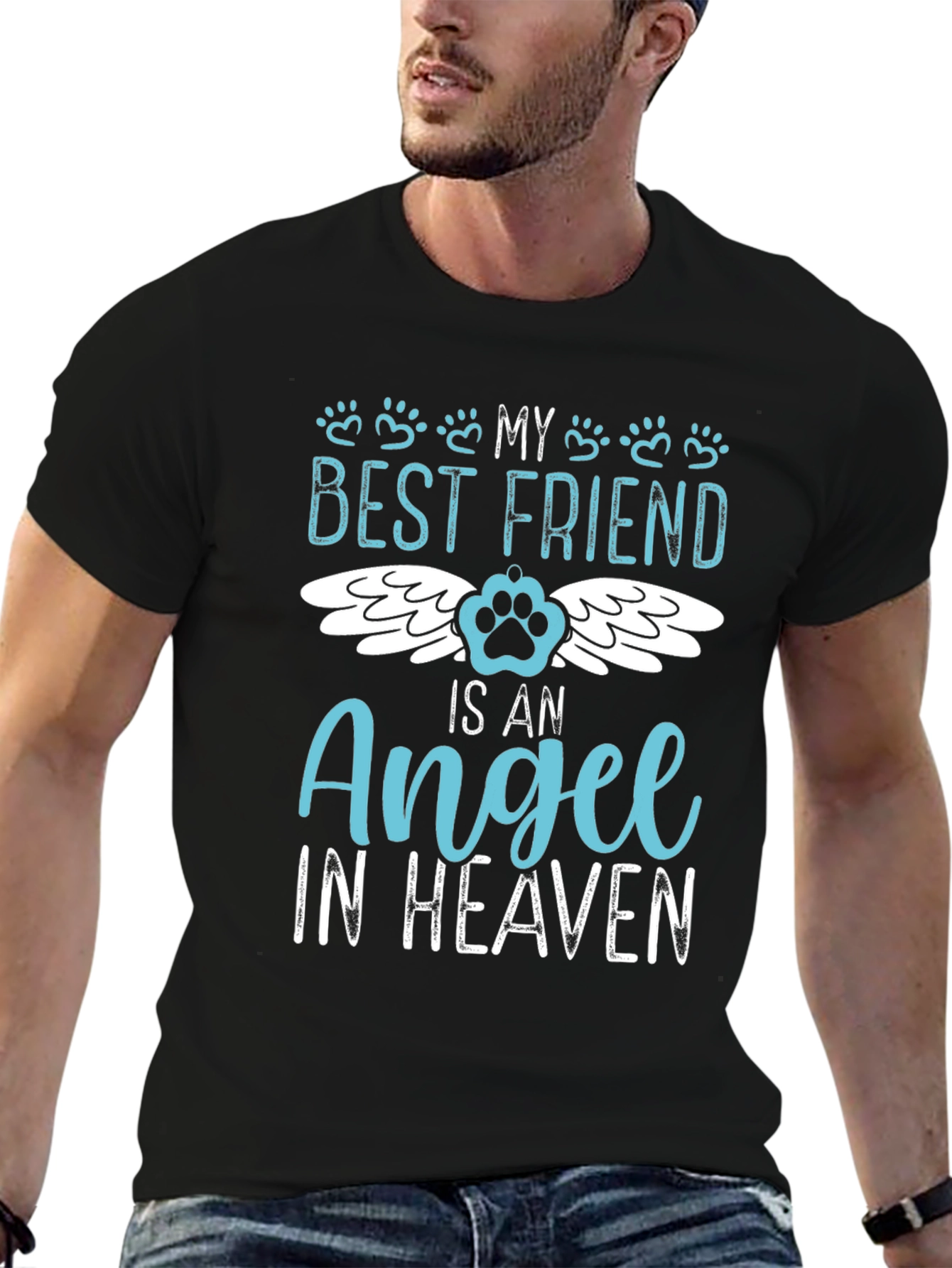 My Best Friend is an Angel in Heaven T-Shirt