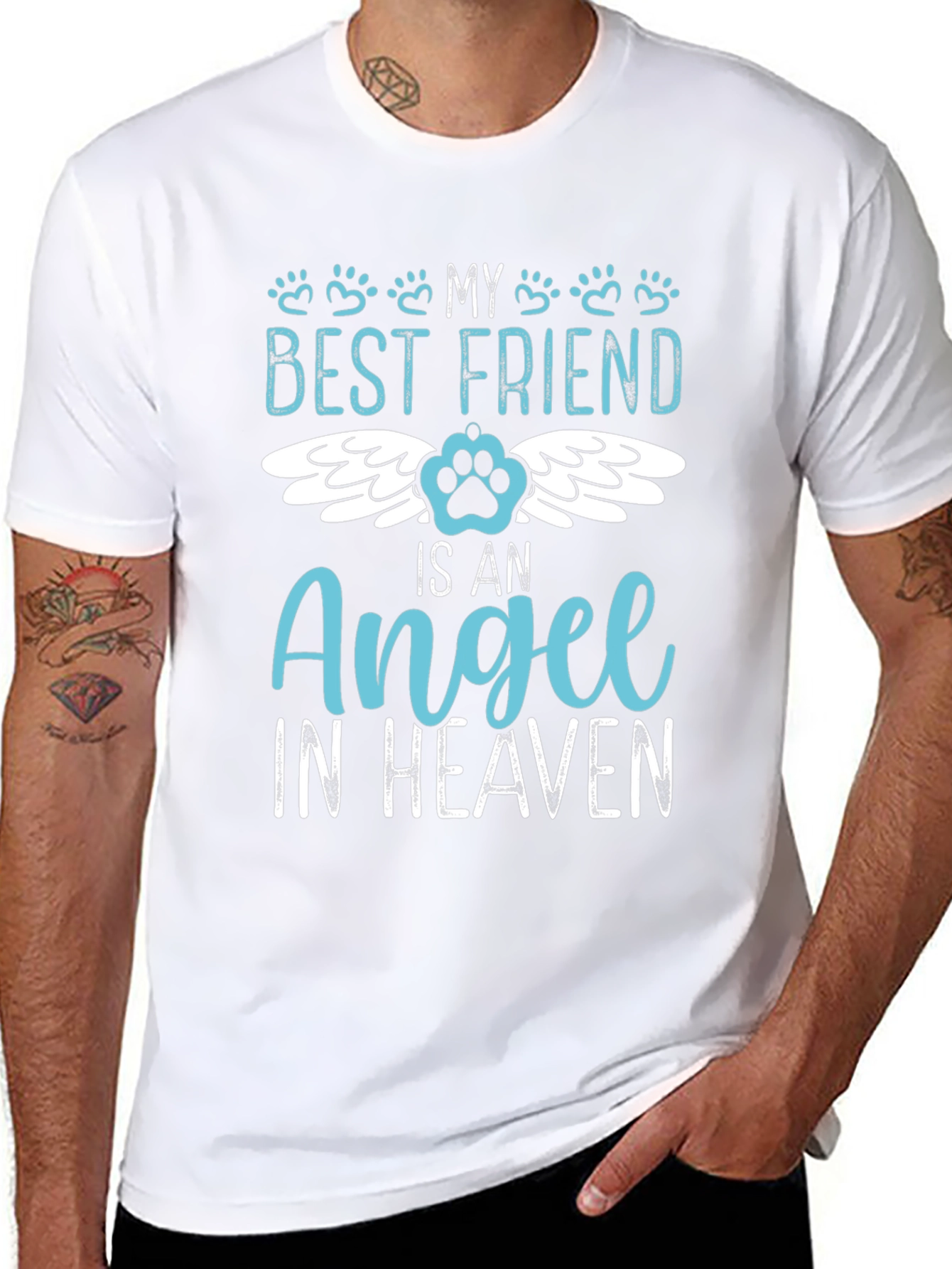 My Best Friend is an Angel in Heaven T-Shirt