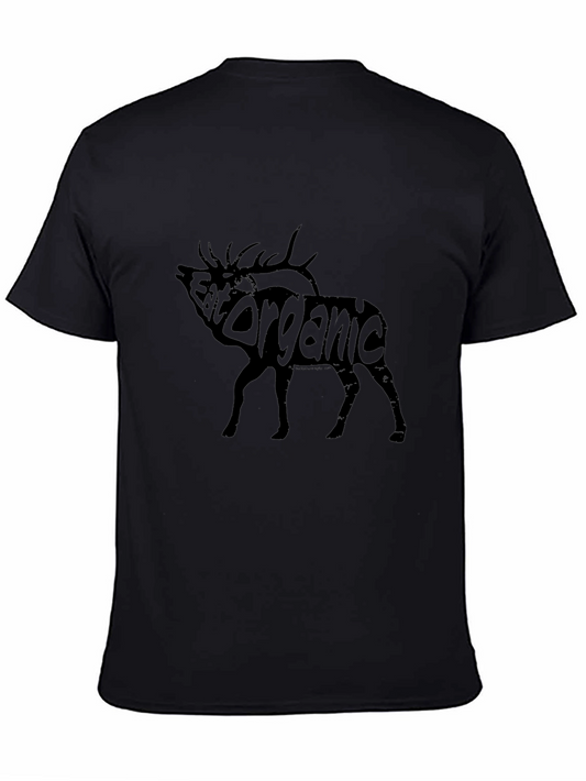 Eat Organic Graphic Tee - Black