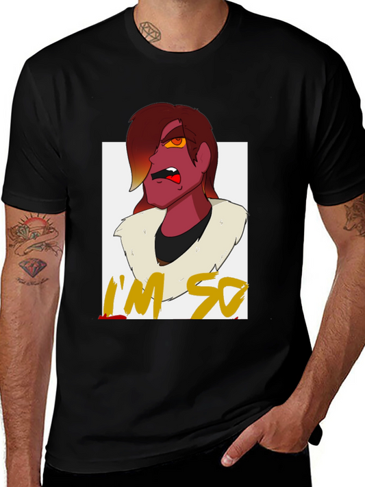 Im So Over It T-Shirt - Cartoon Character Design